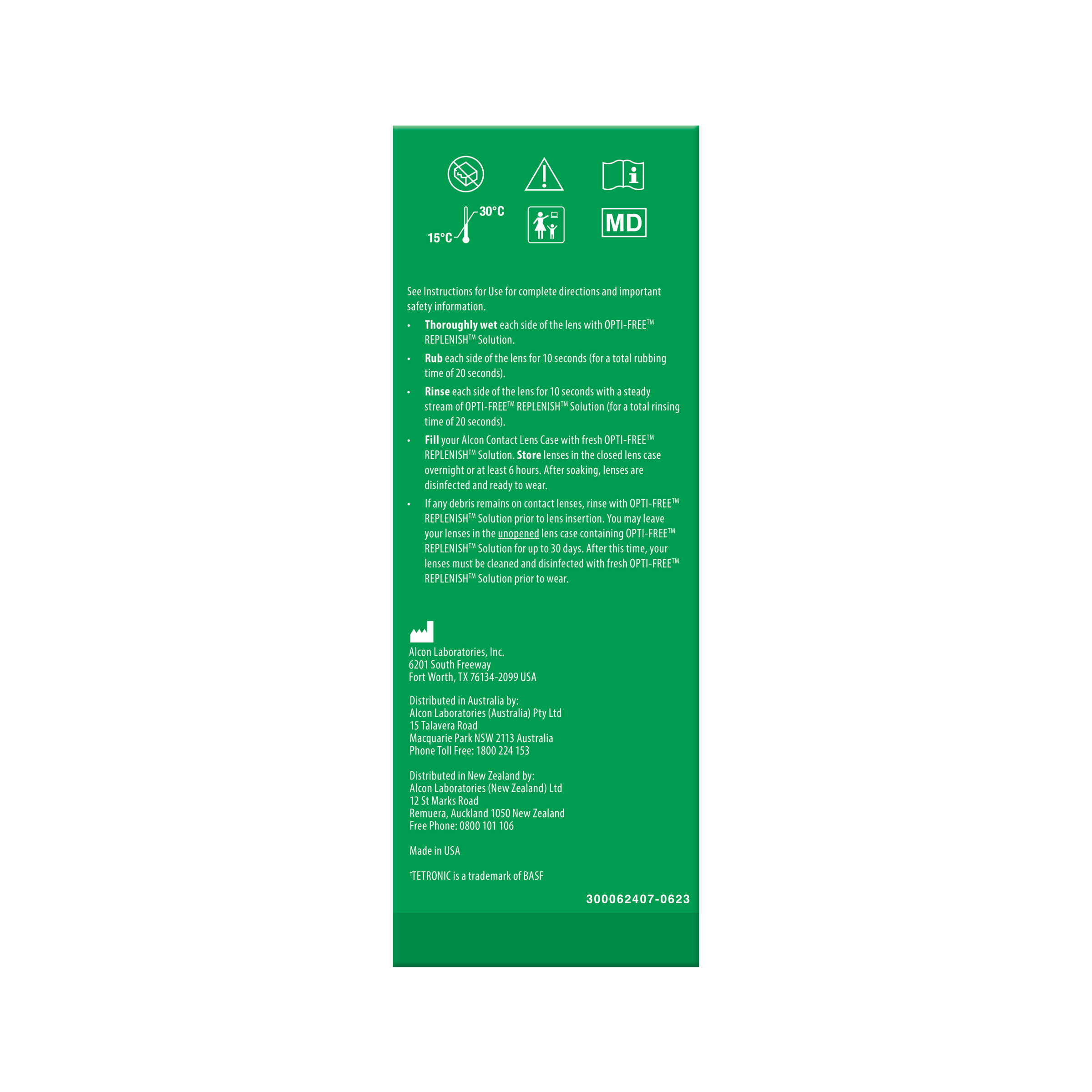 Opti-Free Replenish Twin 300ml - 2 pack - Image 3