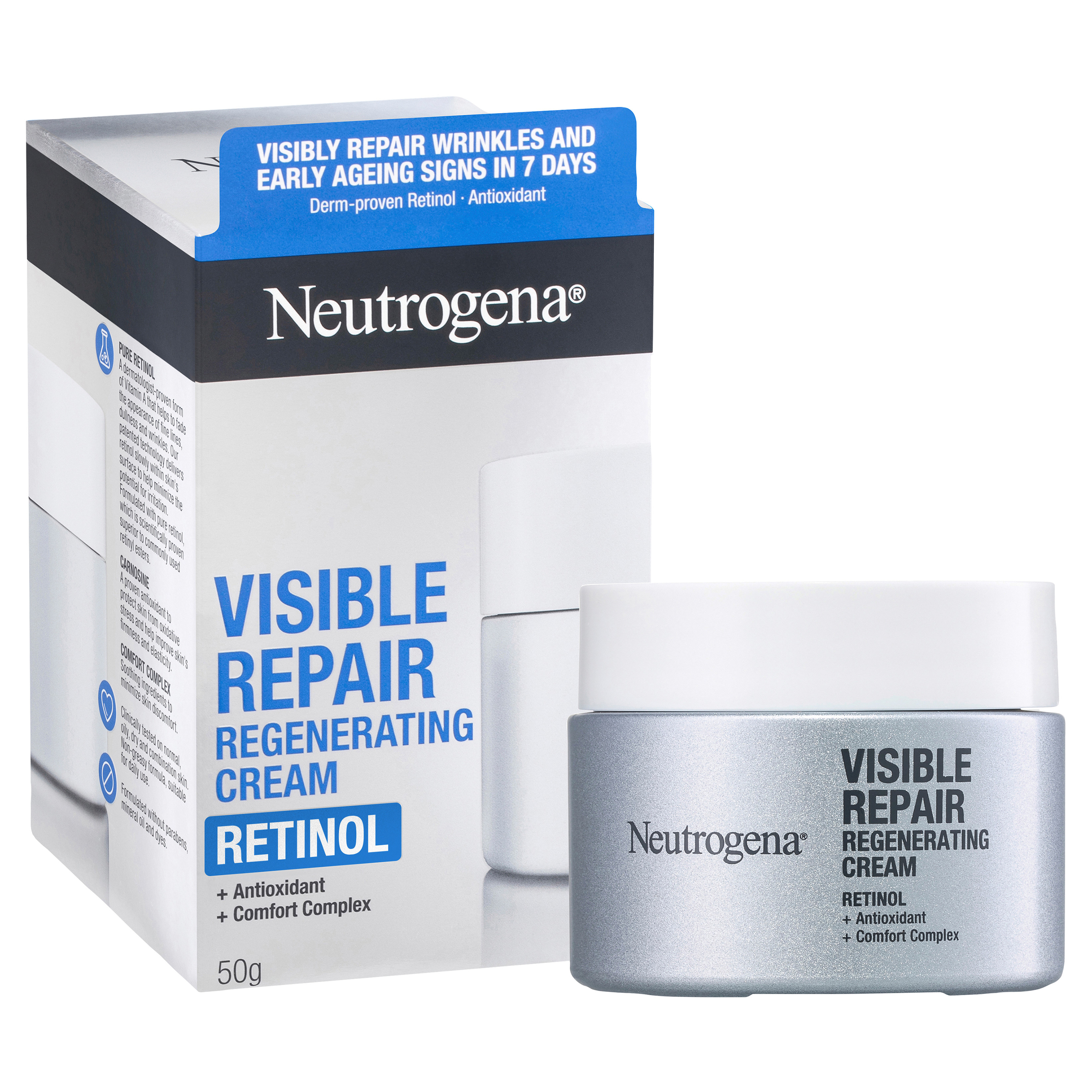 Neutrogena Visible Repair Regenerating Cream 50g - Image 4