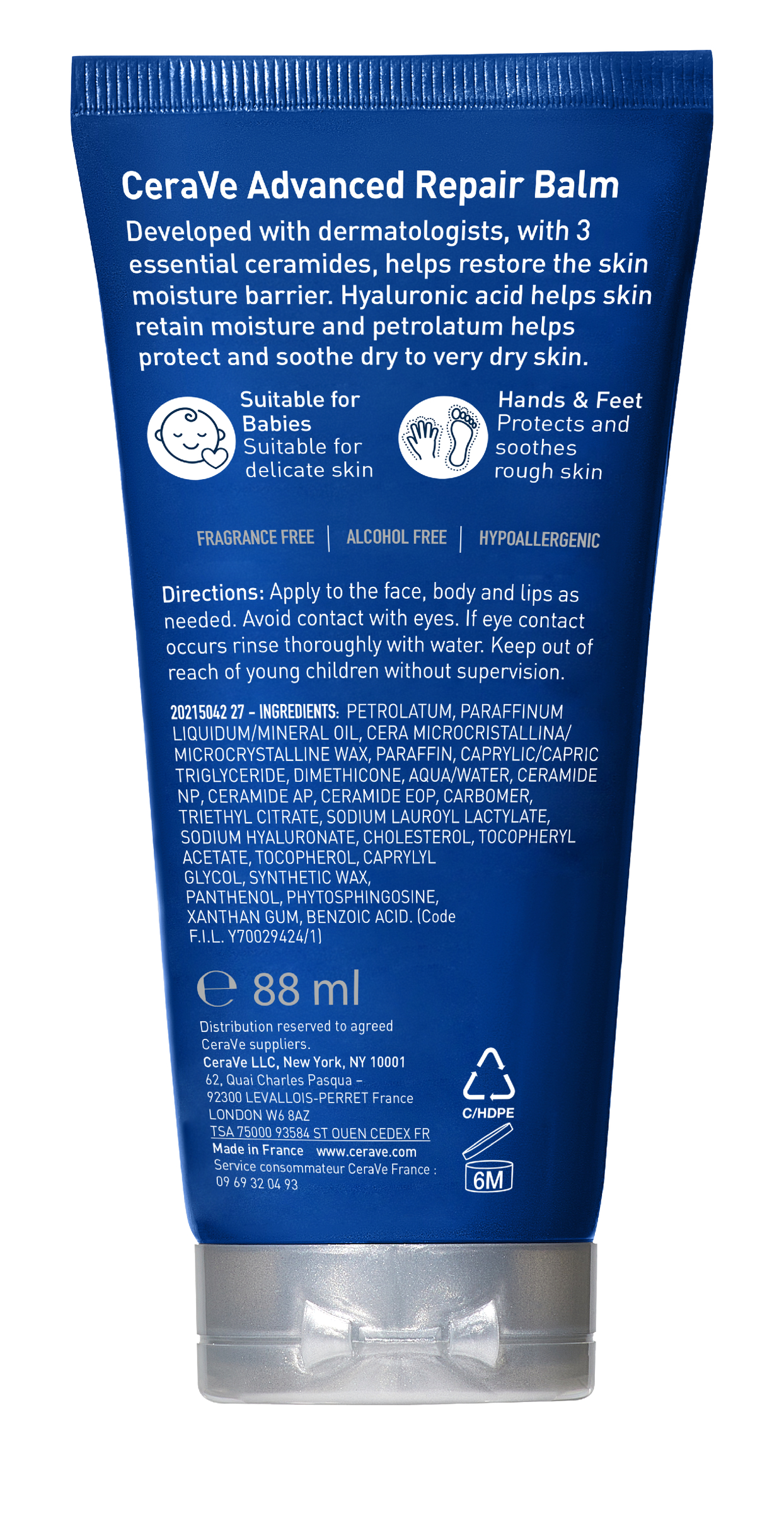 CeraVe Advanced Repair Balm 88ml - Image 2