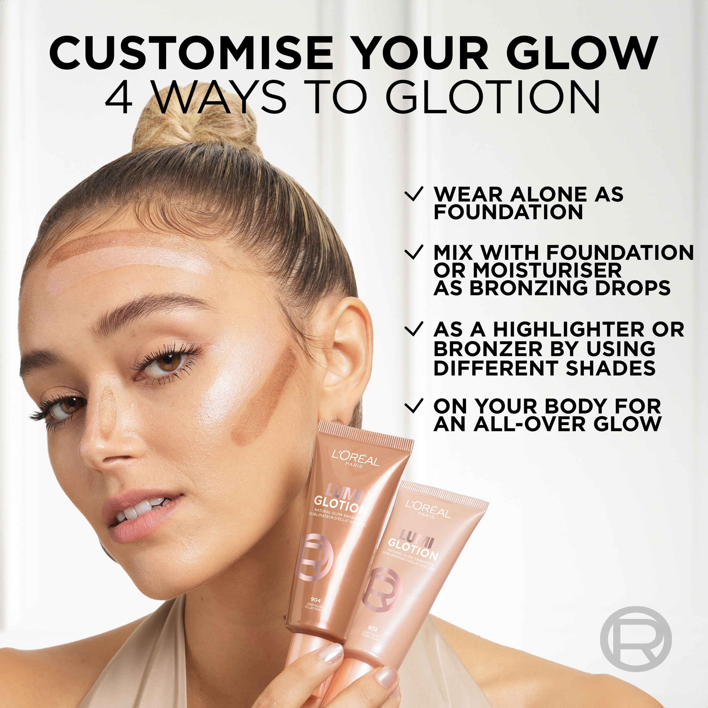 L'Oreal Paris True Match Lumi Glotion 904 Deep Glow 1 each - Image 5