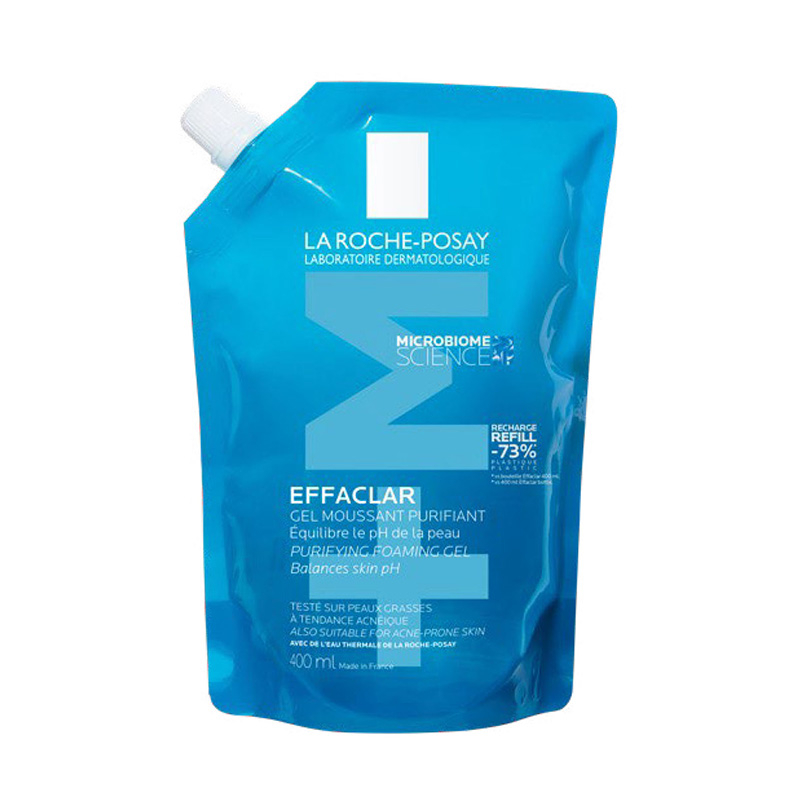 La Roche-Posay Effaclar Foaming Gel Moussant Eco Refill 400ml - Image 1
