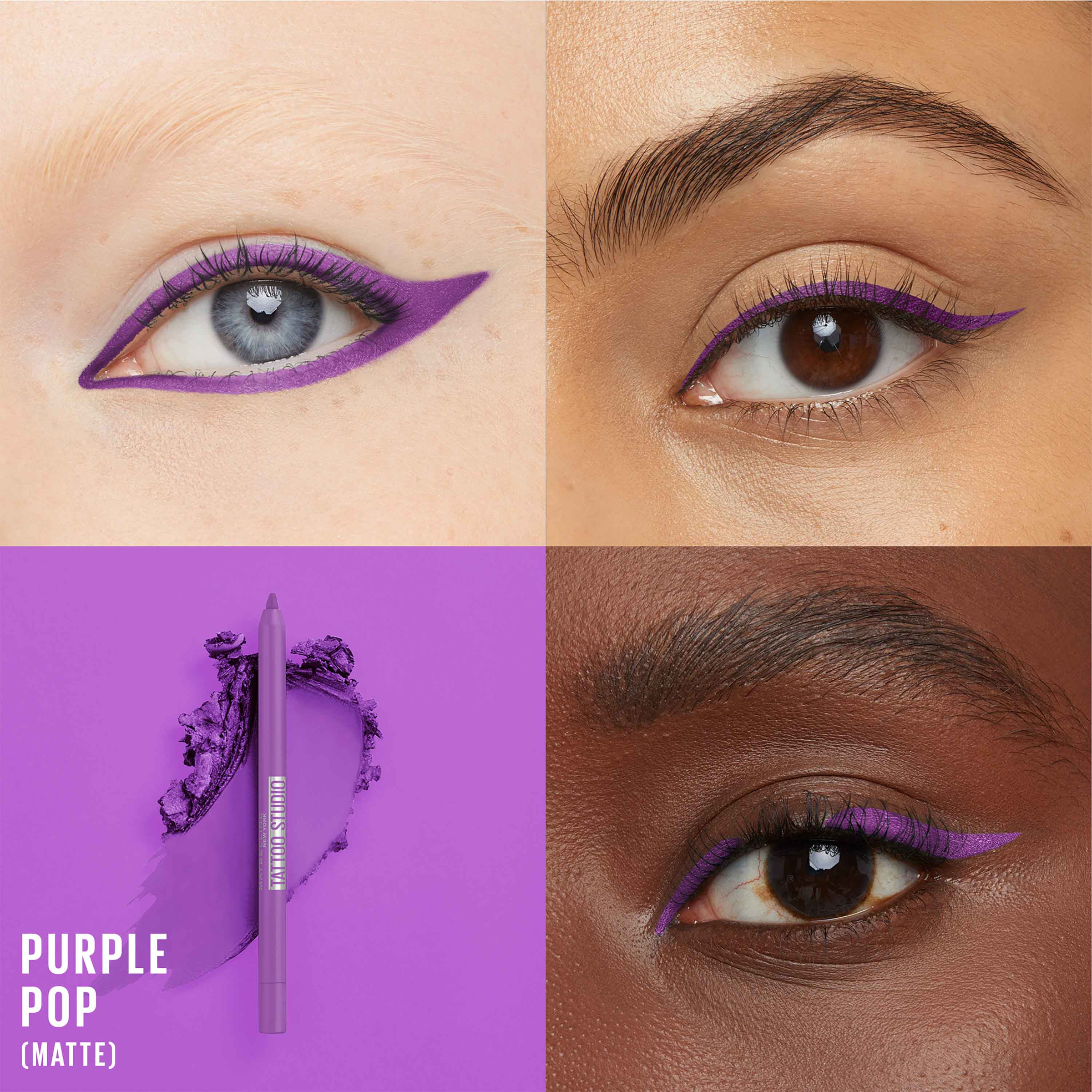 Maybelline Tattoo Gel Pencil Purple Pop 1 each - Image 3