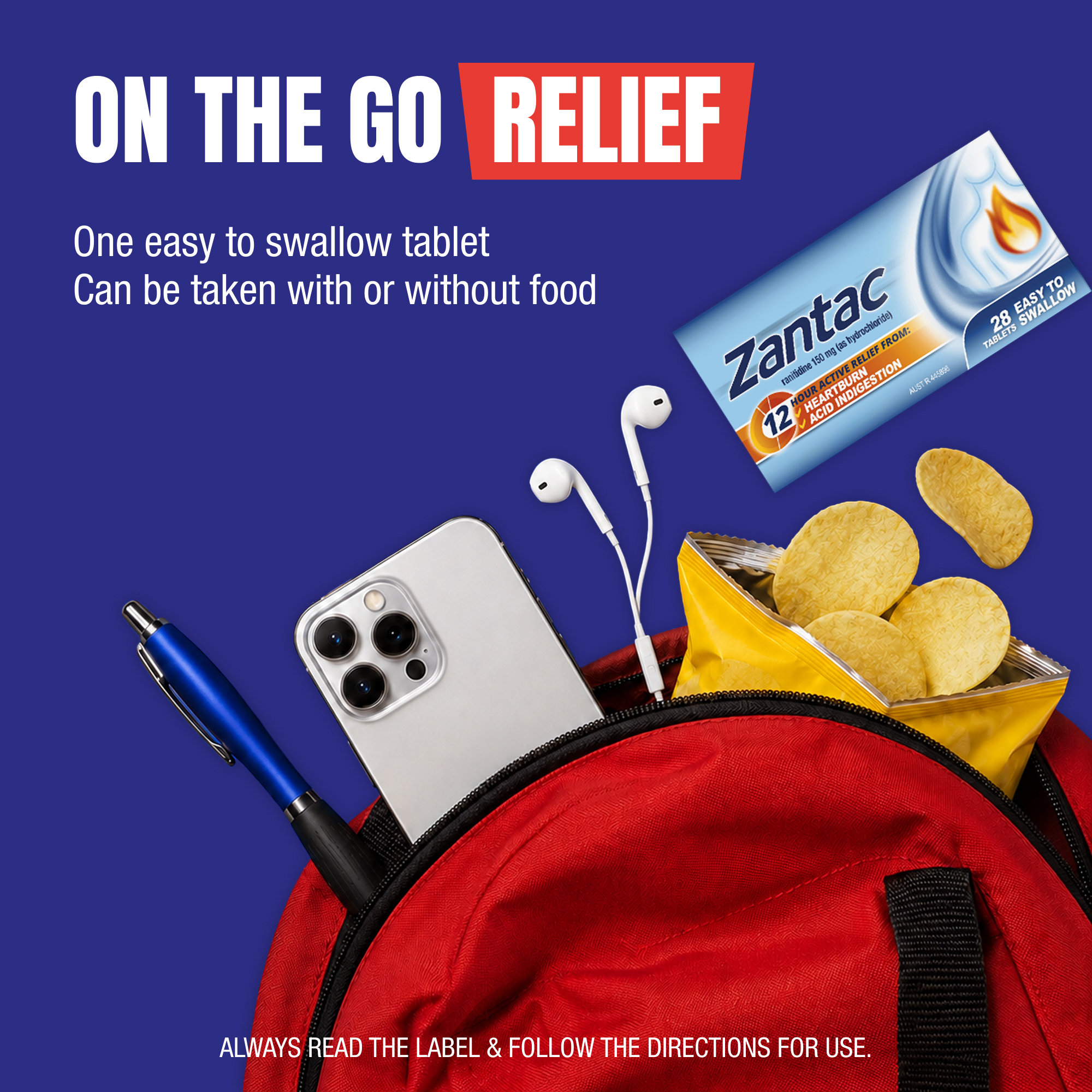 Zantac Relief 150mg 28 pack - Image 4
