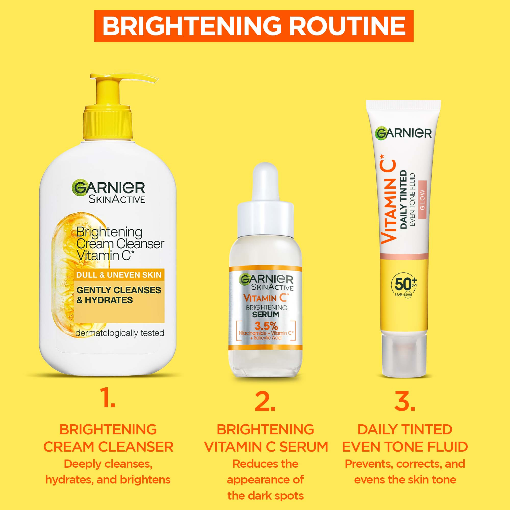 Garnier Vitamin C Daily UV Glow SPF50+ 40ml - Image 6