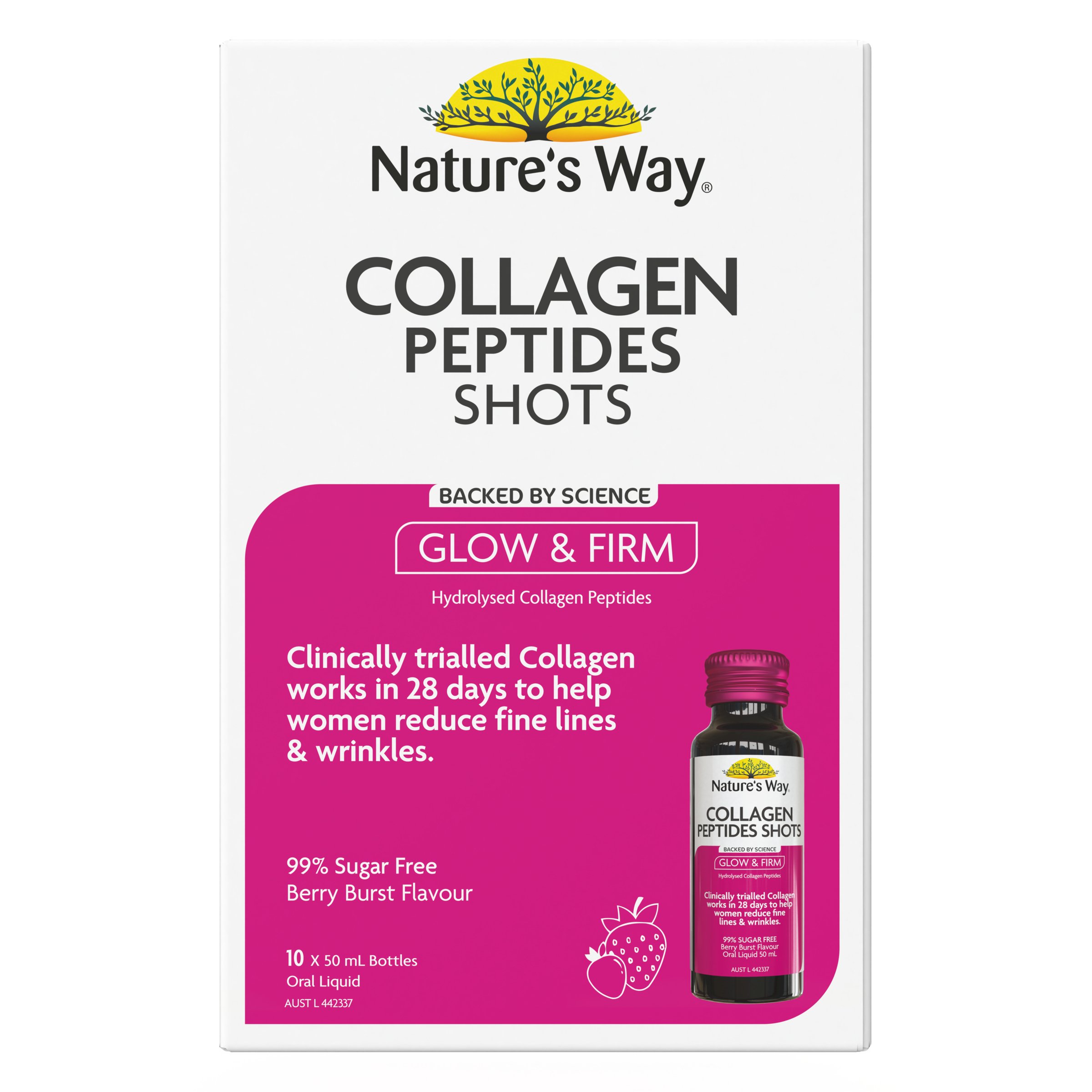 Nature's Way Collagen Peptide Shots 500 ml - Image 1