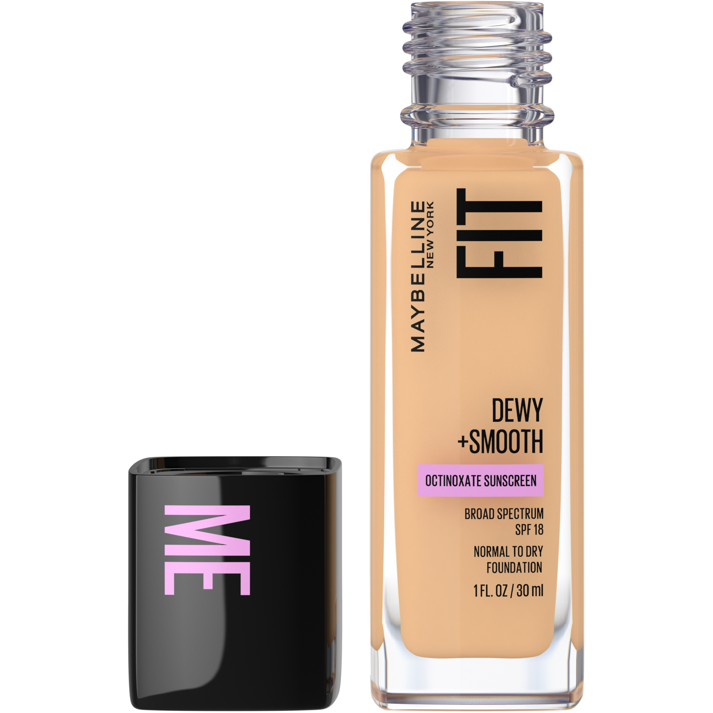 Maybelline Fit Me Dewy & Smooth Foundation 220 Natural Beige 1 each - Image 2