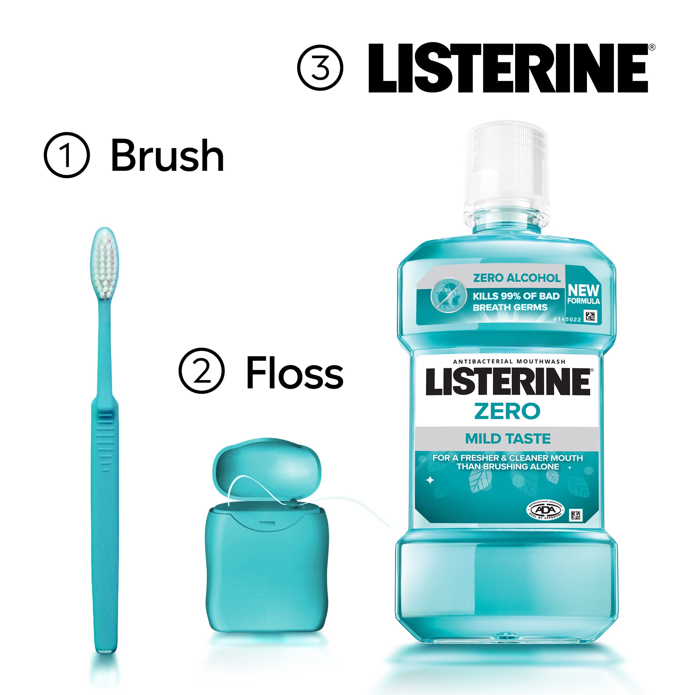 Listerine Zero Mouthwash 750ml - Image 5