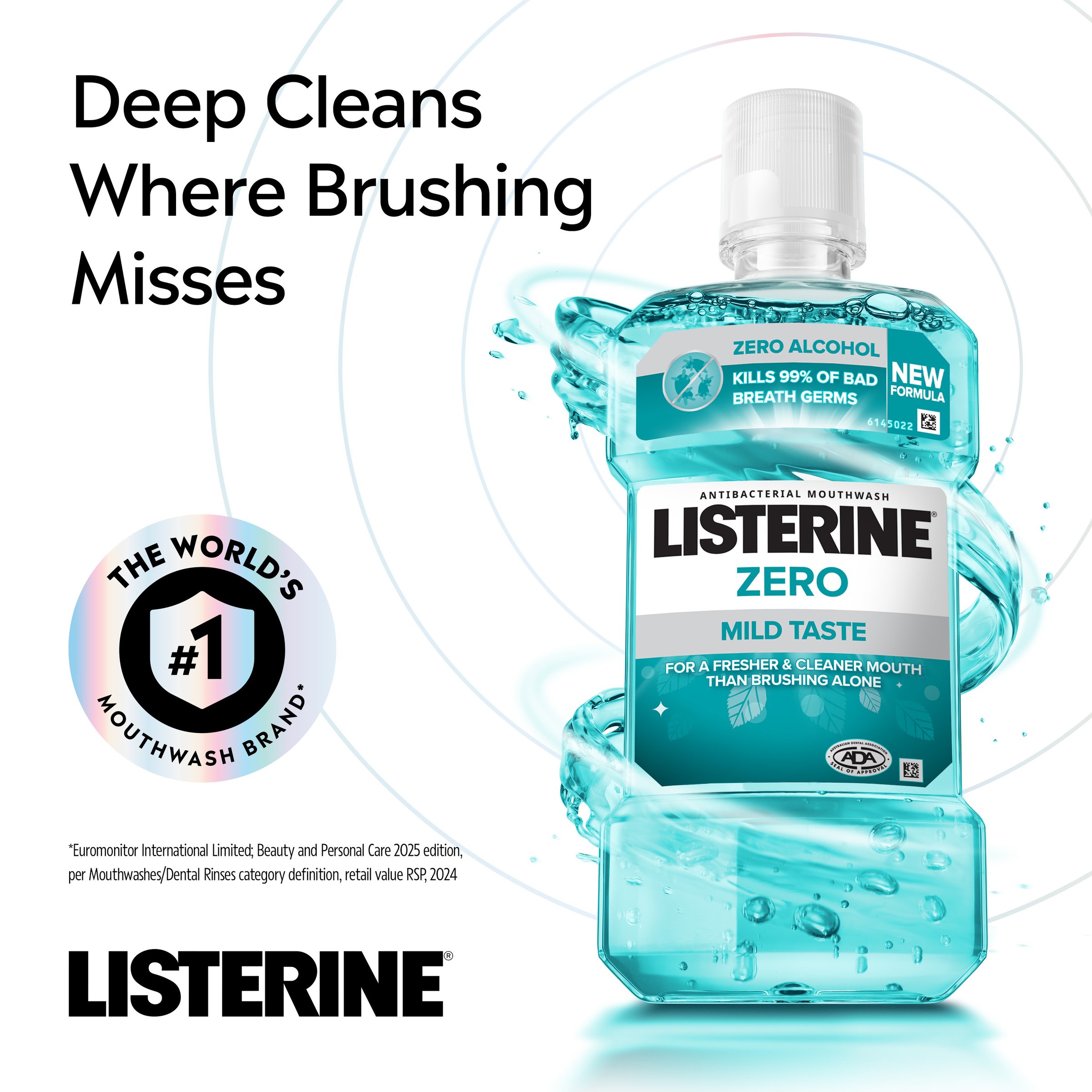 Listerine Zero Mouthwash 750ml - Image 8