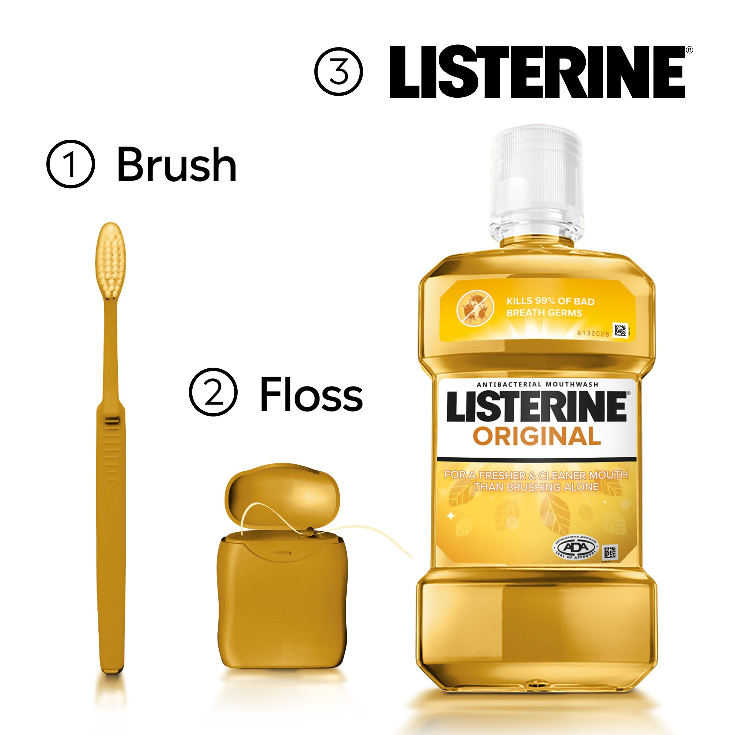 Listerine Original Mouthwash 750ml - Image 5