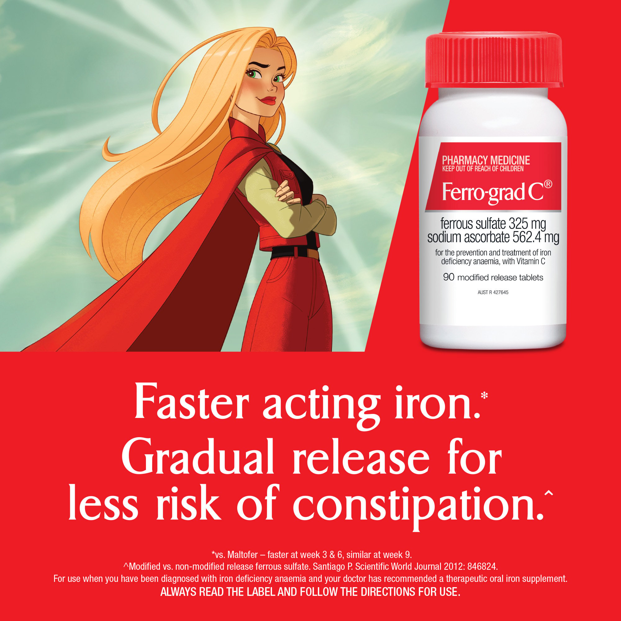 Ferro-grad C 90 tablets - Image 2