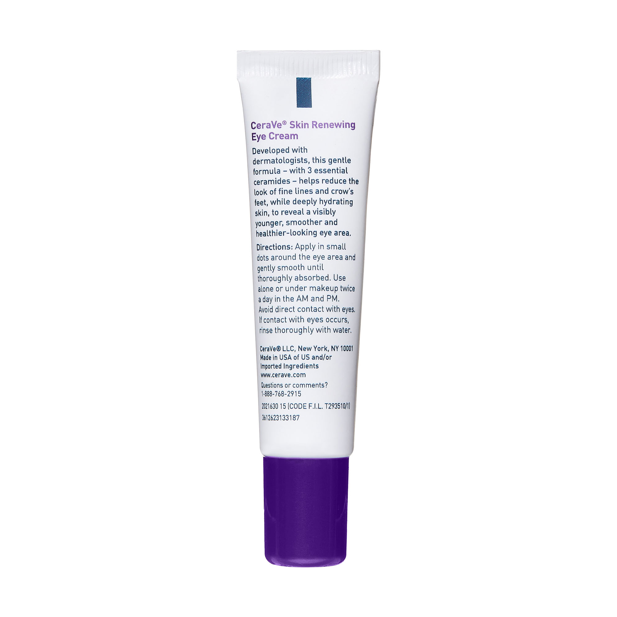 CeraVe Skin Renewing Eye Cream 15ml - Image 2