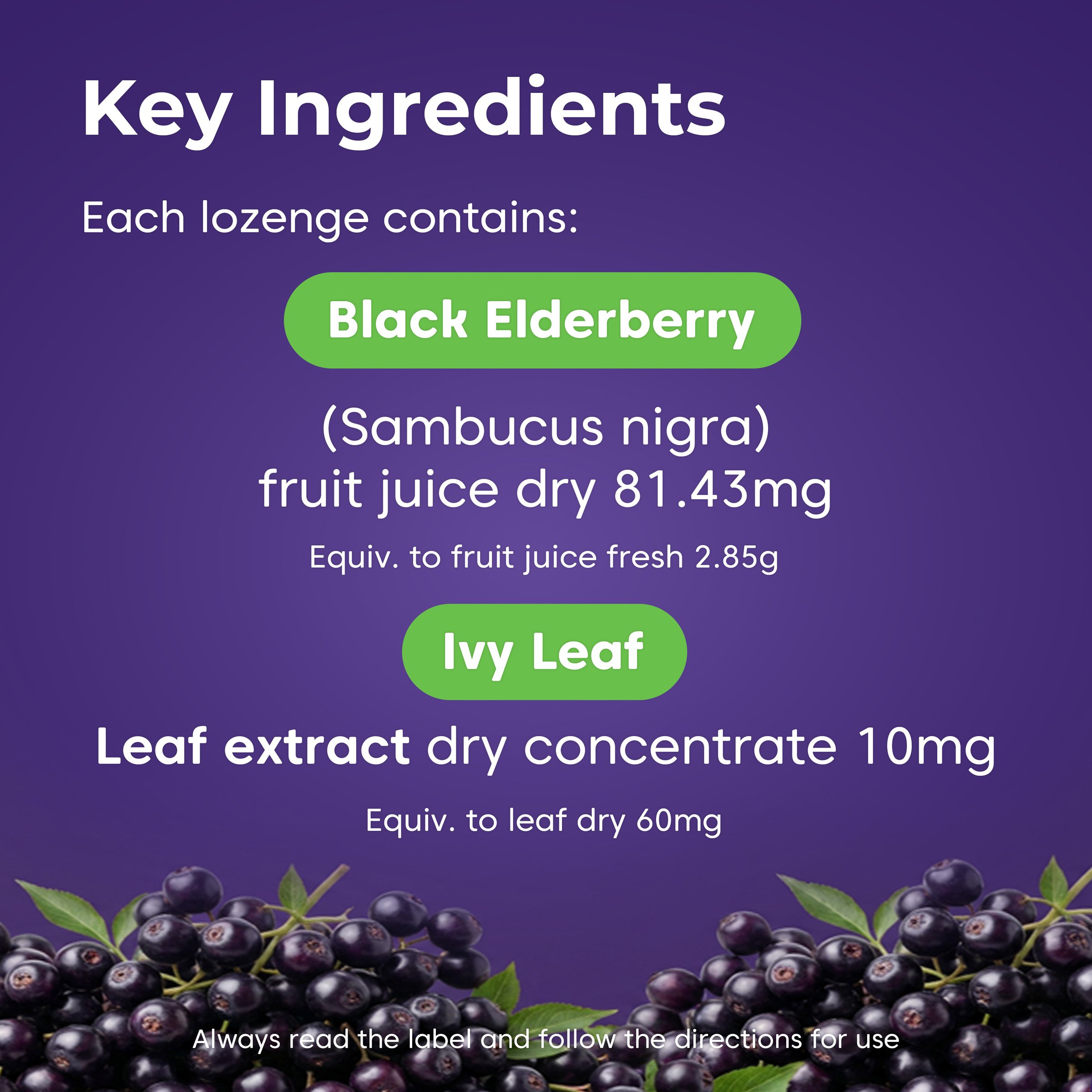 Sambucol Cold & Flu + Cough Medicated Liquid Center 24 Lozenges - Image 5