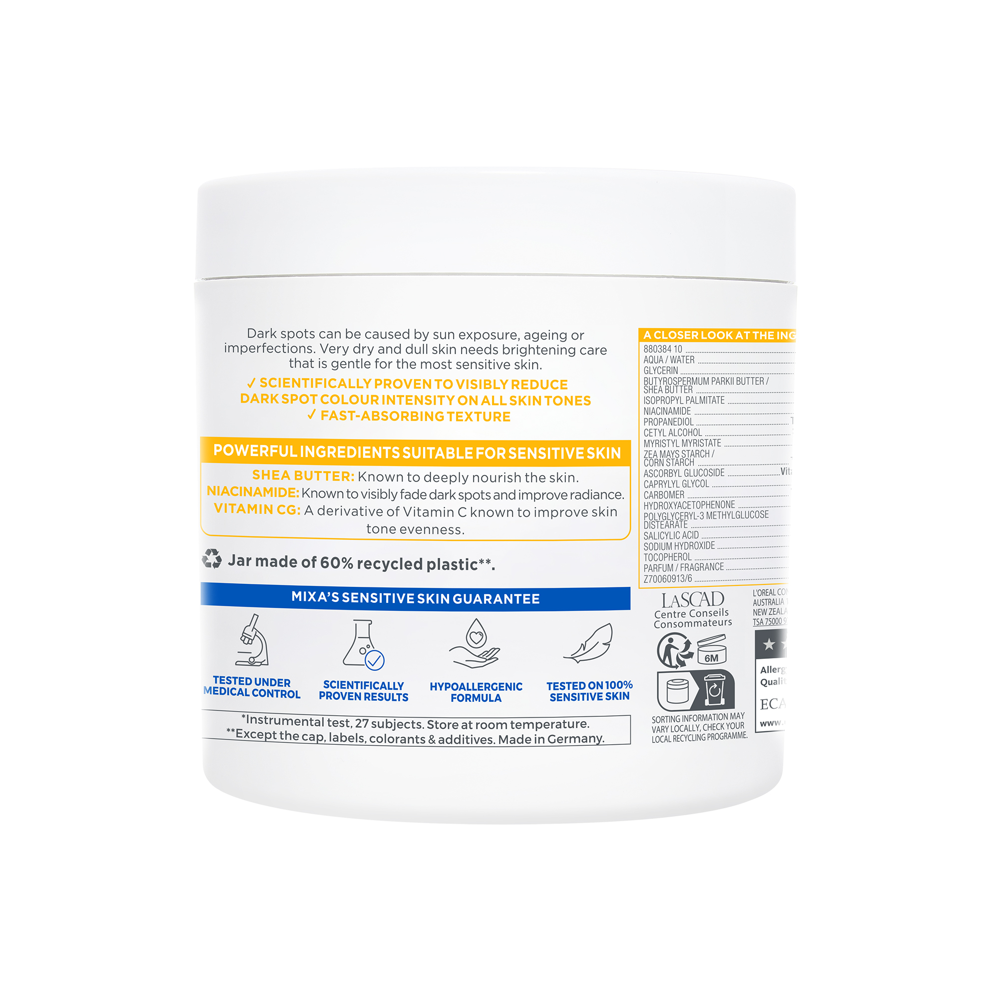 Mixa Niacinamide 400ml - Image 2