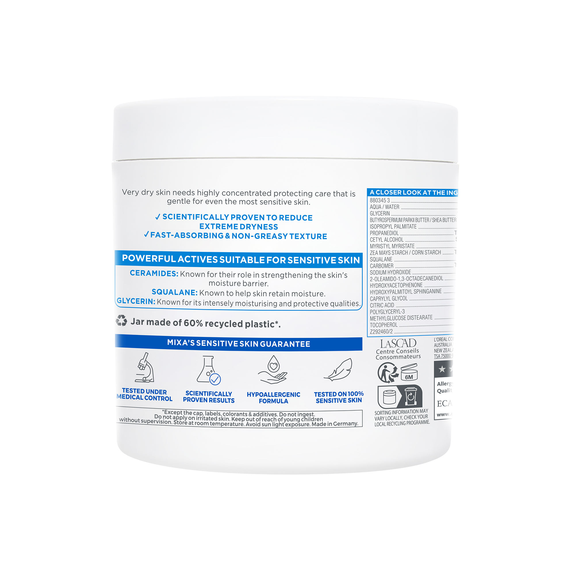 Mixa Ceramides 400ml - Image 2