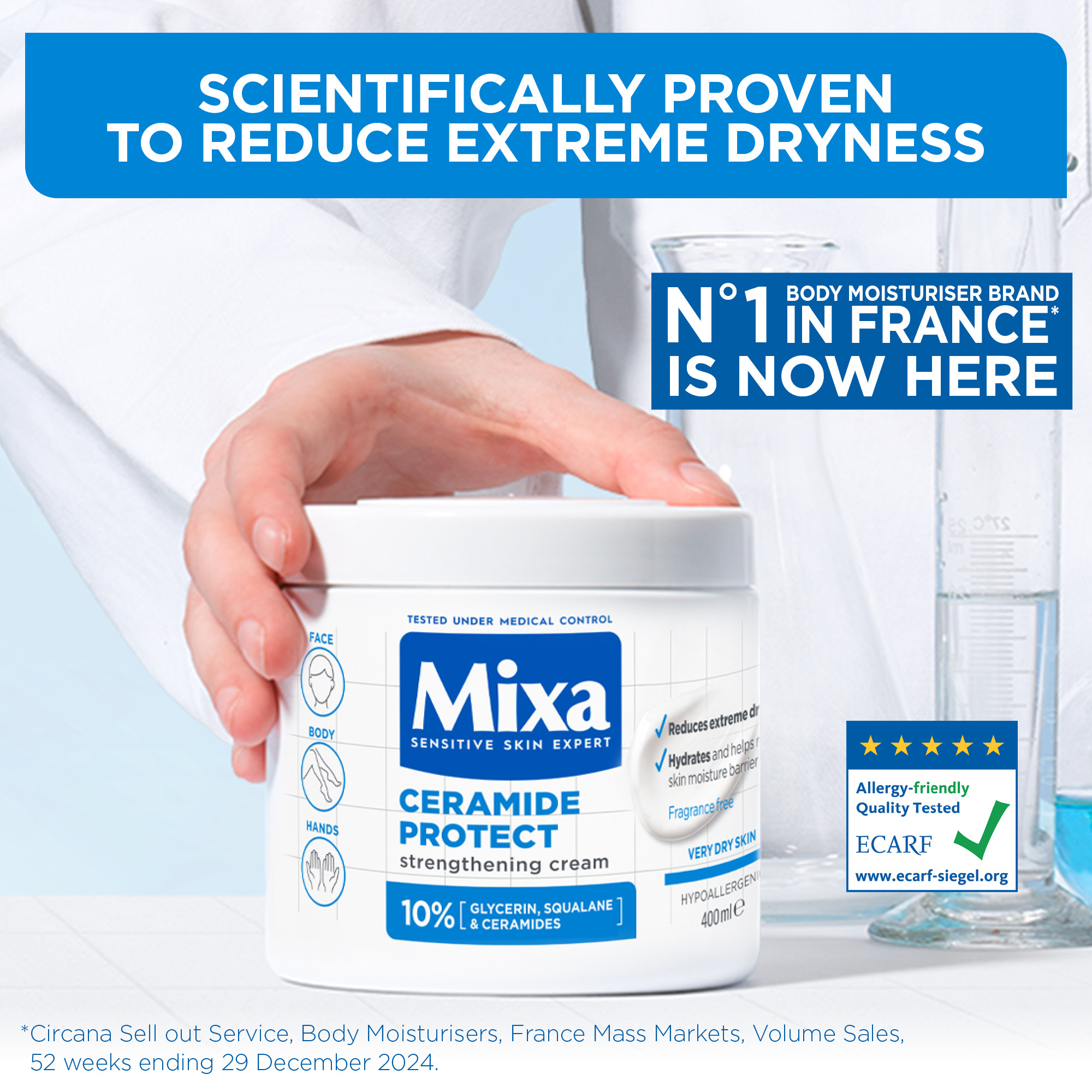 Mixa Ceramides 400ml - Image 4