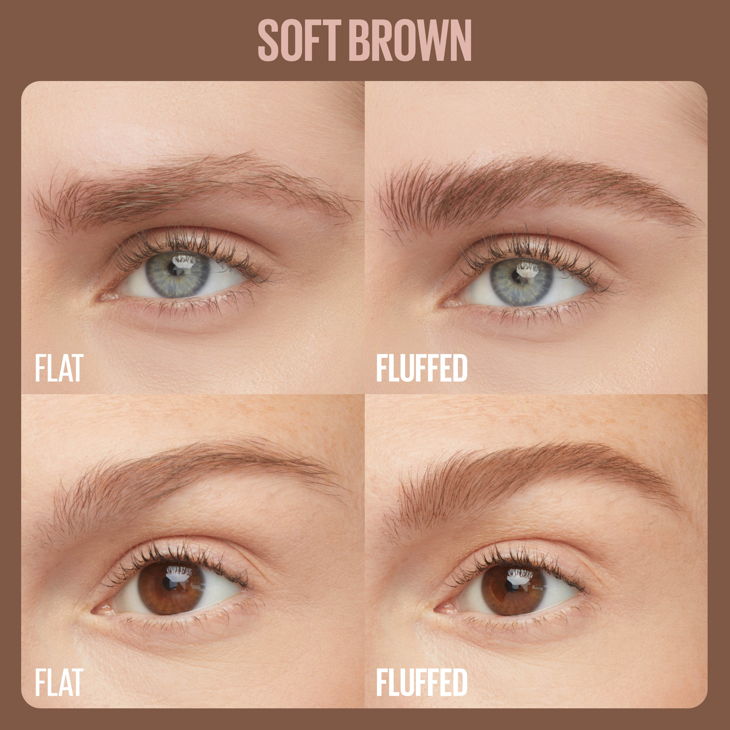 Maybelline Superfluff Brow Mousse 255 Soft Brown 1 each - Image 4