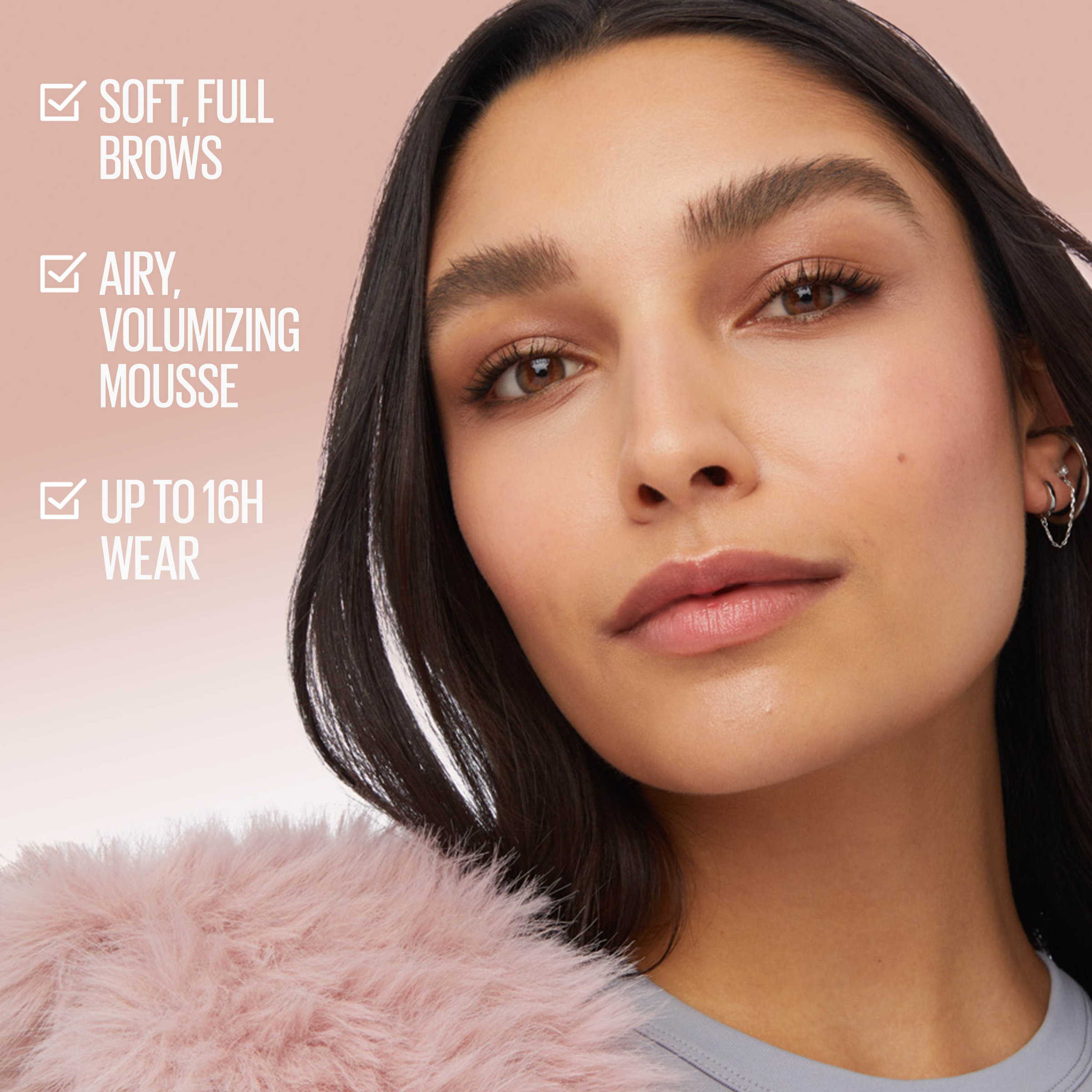 Maybelline Superfluff Brow Mousse 257 Medium Brown 1 each - Image 5