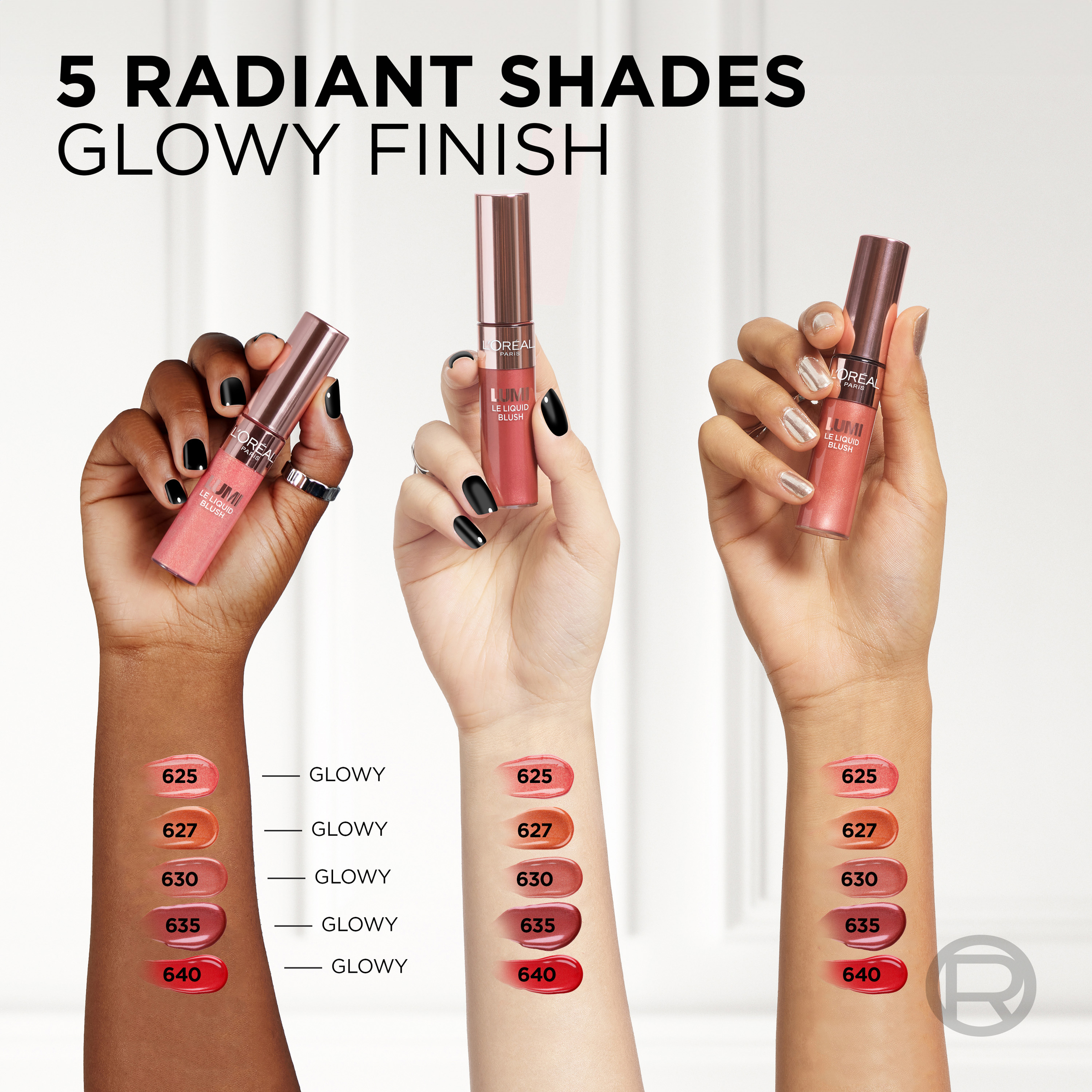 L'Oreal Paris Lumi Le Liquid Blush 630 True Rose 1 each - Image 8