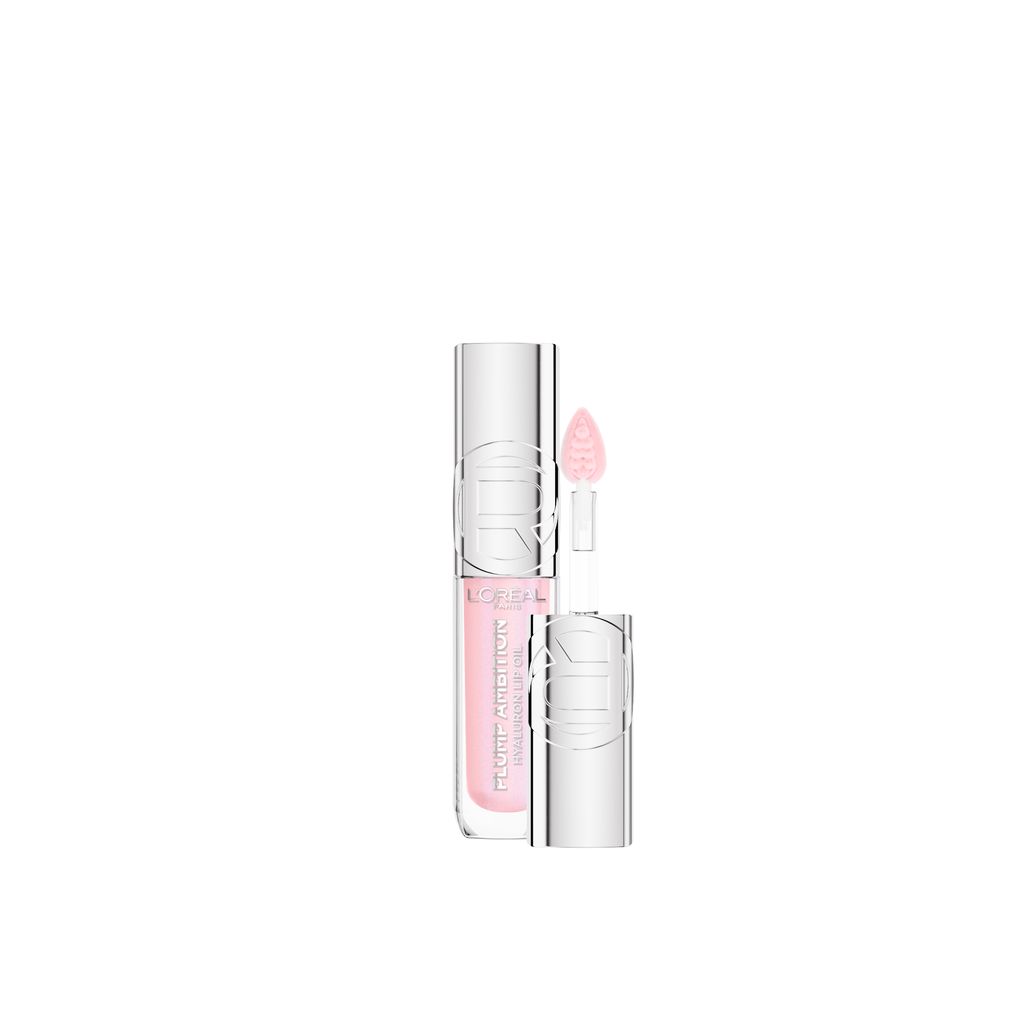 L'Oreal Paris Plump Ambition Hyaluron Lip Oil 101 Cristal Clear 1 each - Image 2