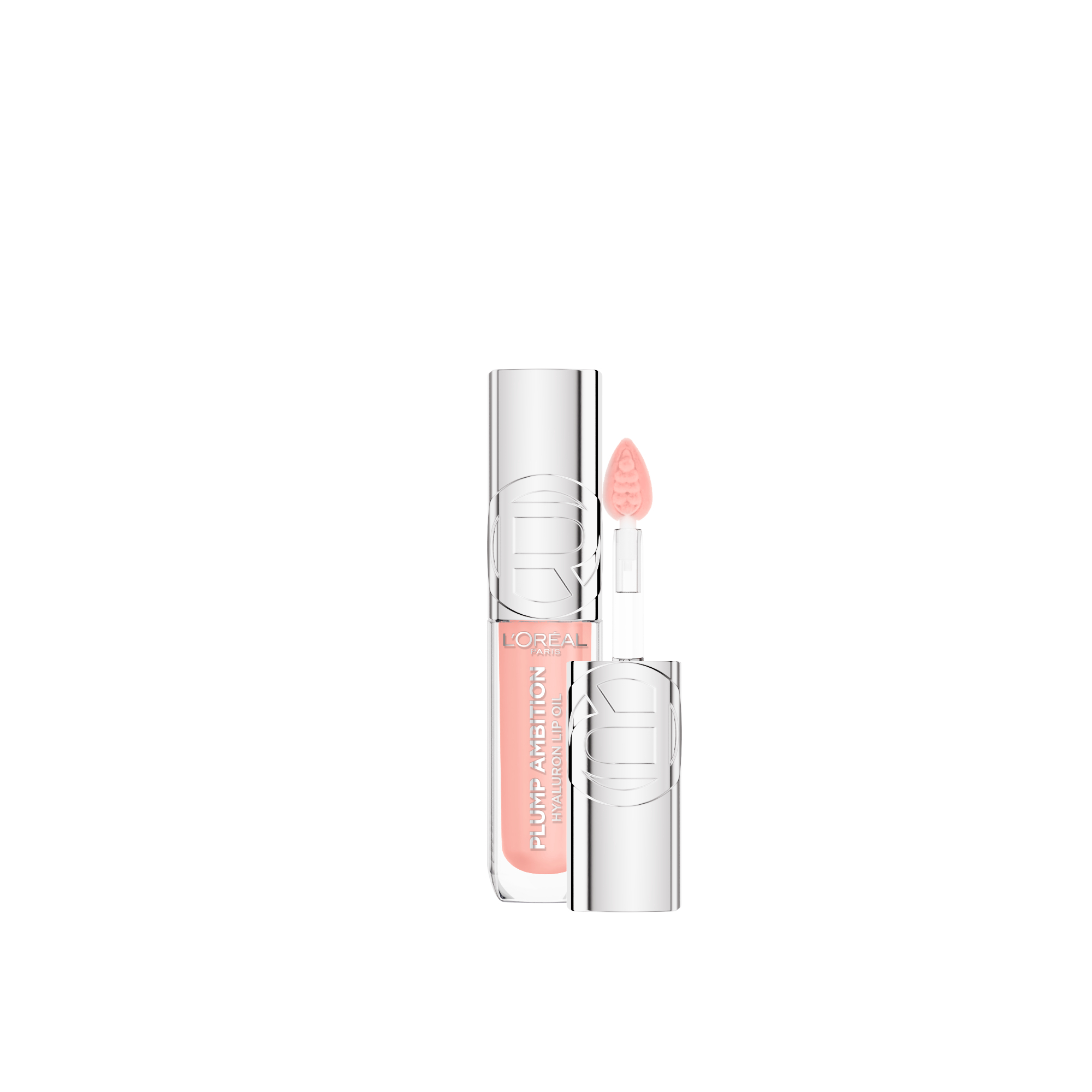 L'Oreal Paris Plump Ambition Hyaluron Lip Oil 201 Milky 1 each - Image 2