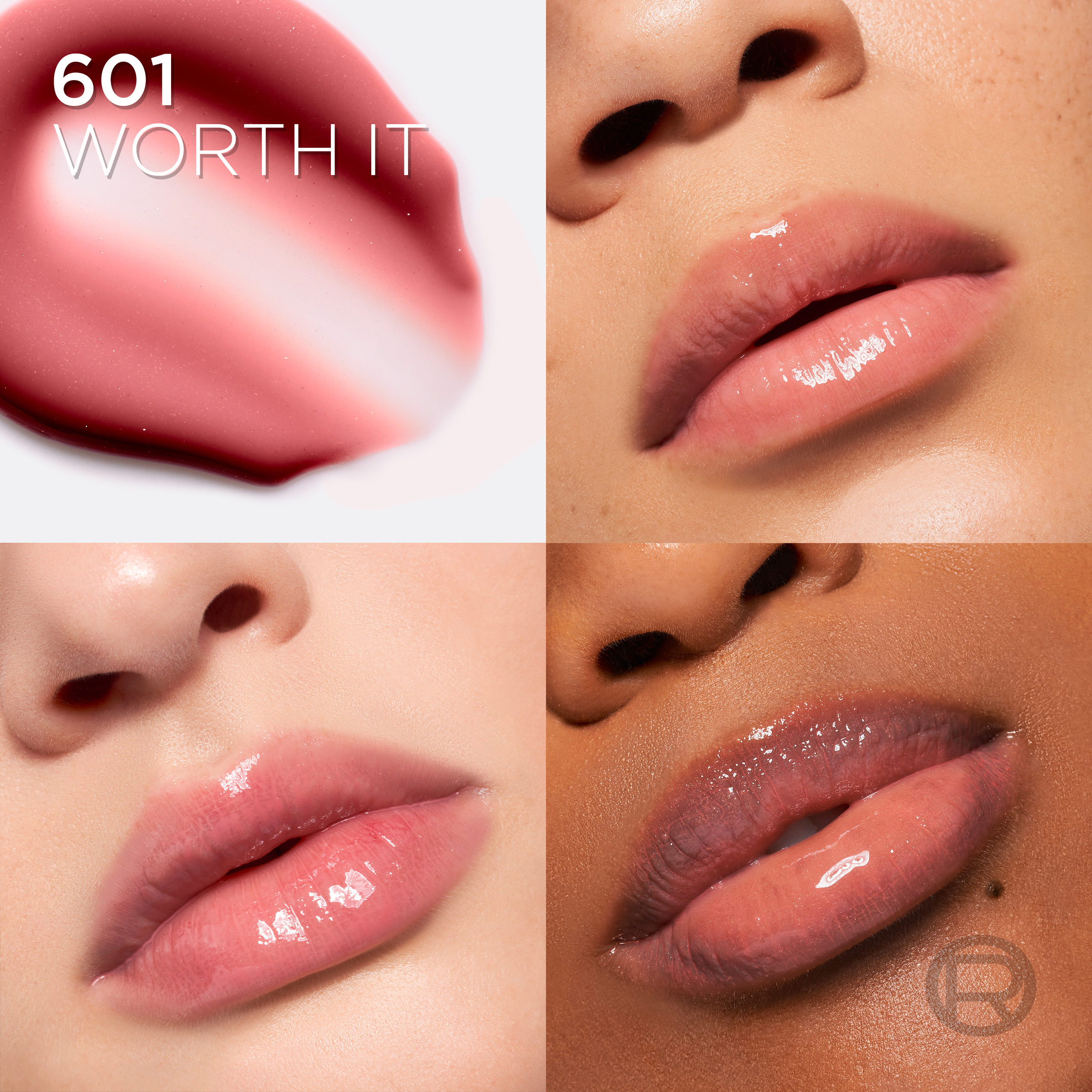L'Oreal Paris Plump Ambition Hyaluron Lip Oil 601 Worth It 1 each - Image 3