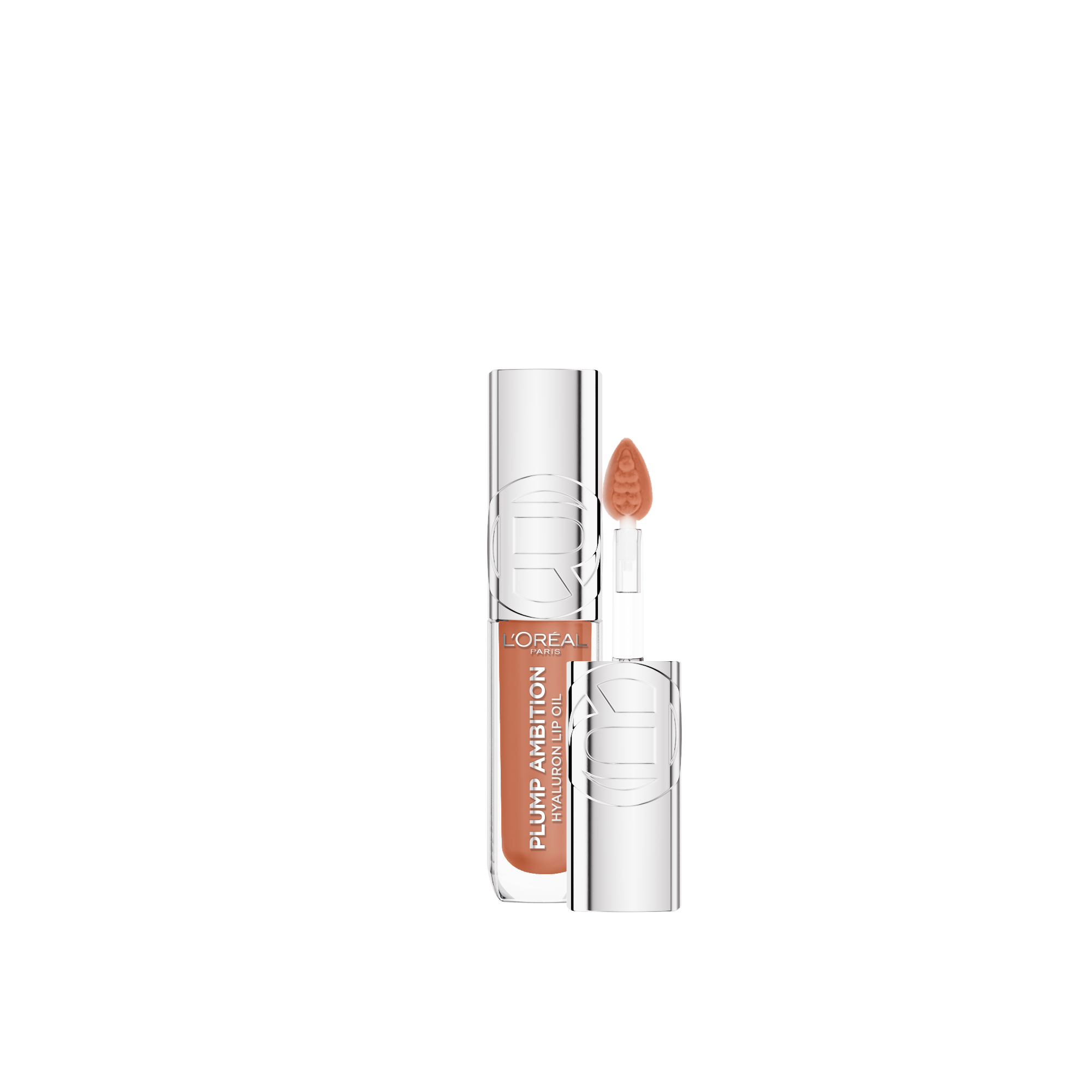 L'Oreal Paris Plump Ambition Hyaluron Lip Oil 641 Latte Glace 1 each - Image 2
