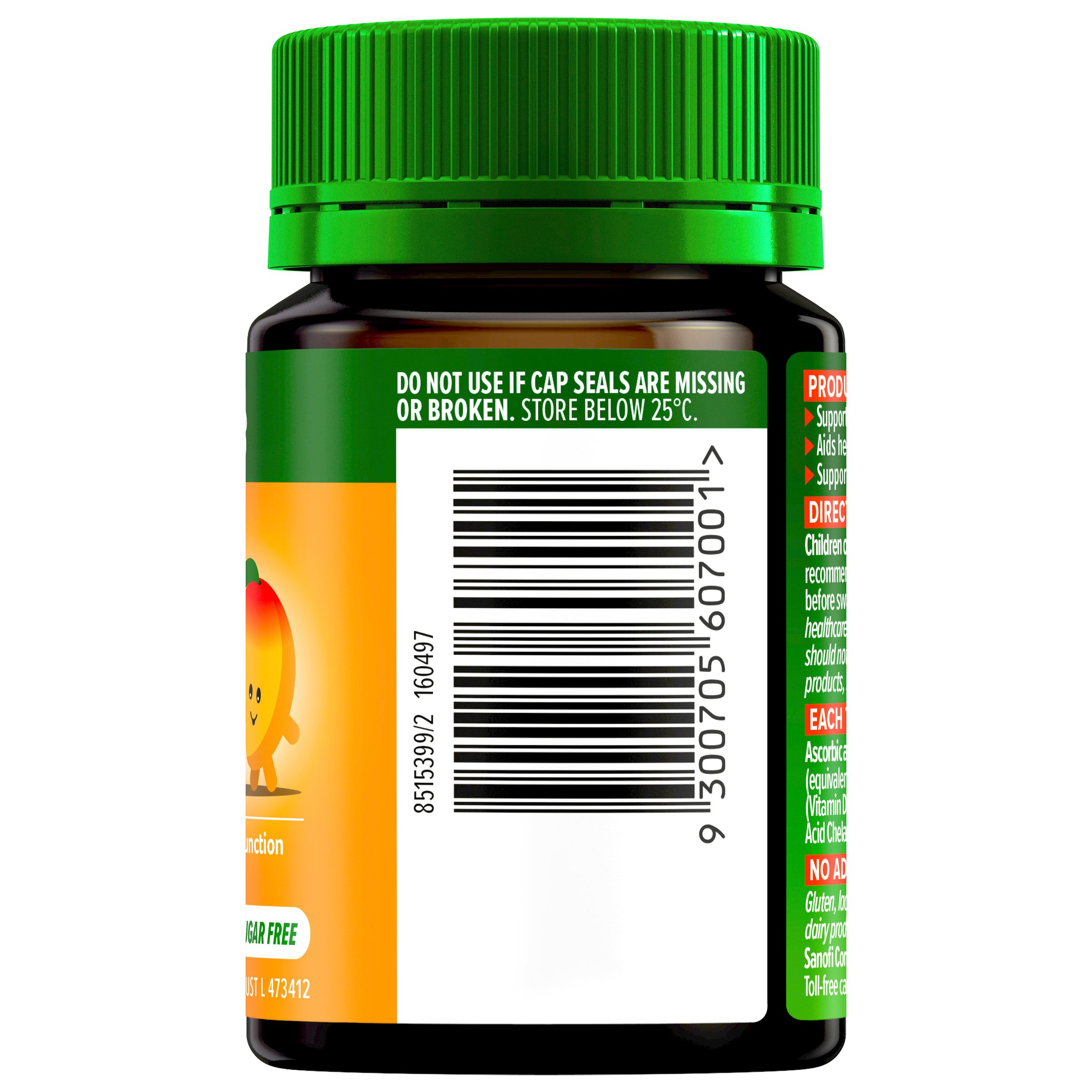 Cenovis Kids Triple Action Immune 60 chewable tablets - Image 3