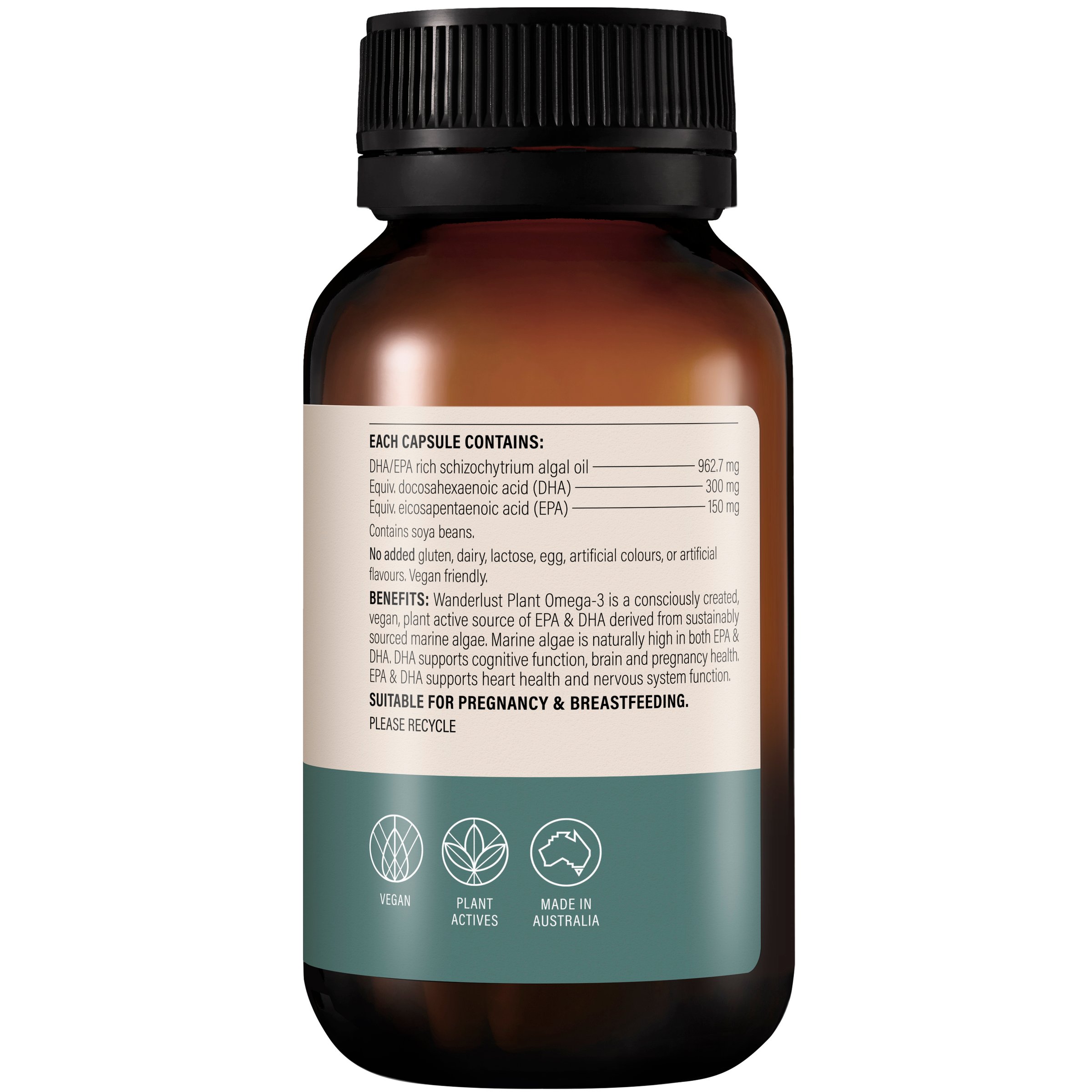 Wanderlust Plant Omega-3 - 60 capsules - Image 4