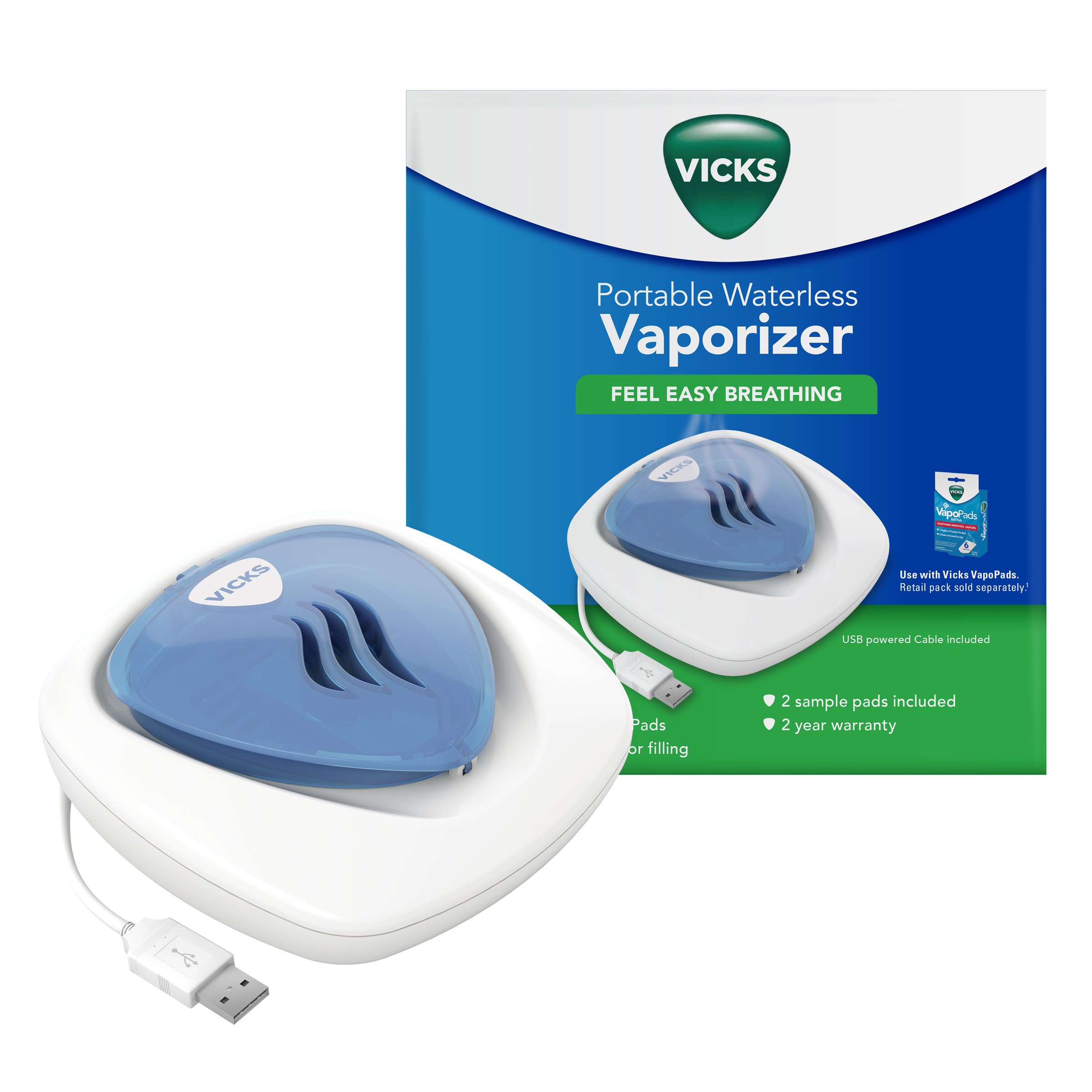 Vicks Portable Waterless Vaporizer 1 each - Image 4