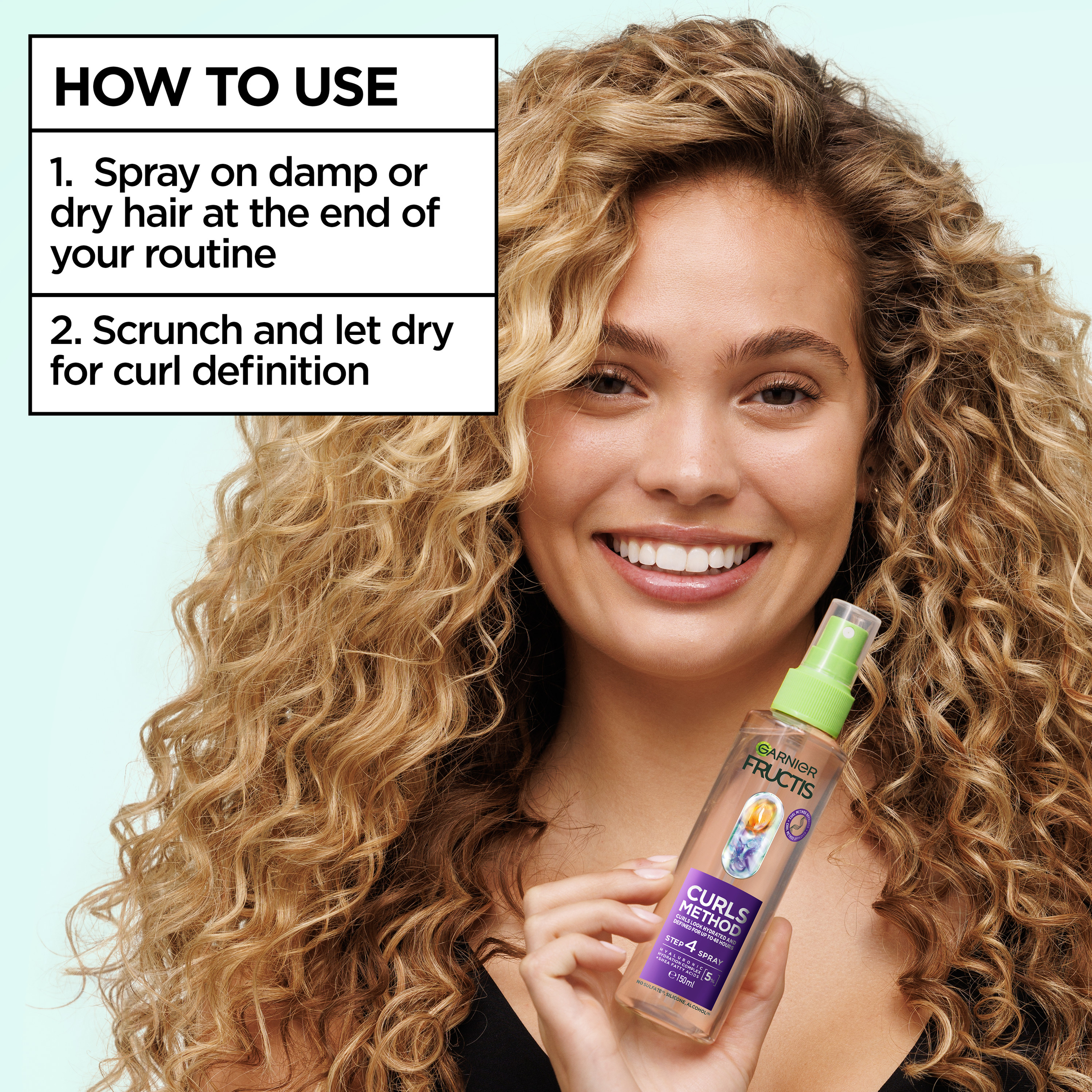 Garnier Fructis Curls Method Spray 150ml - Image 6