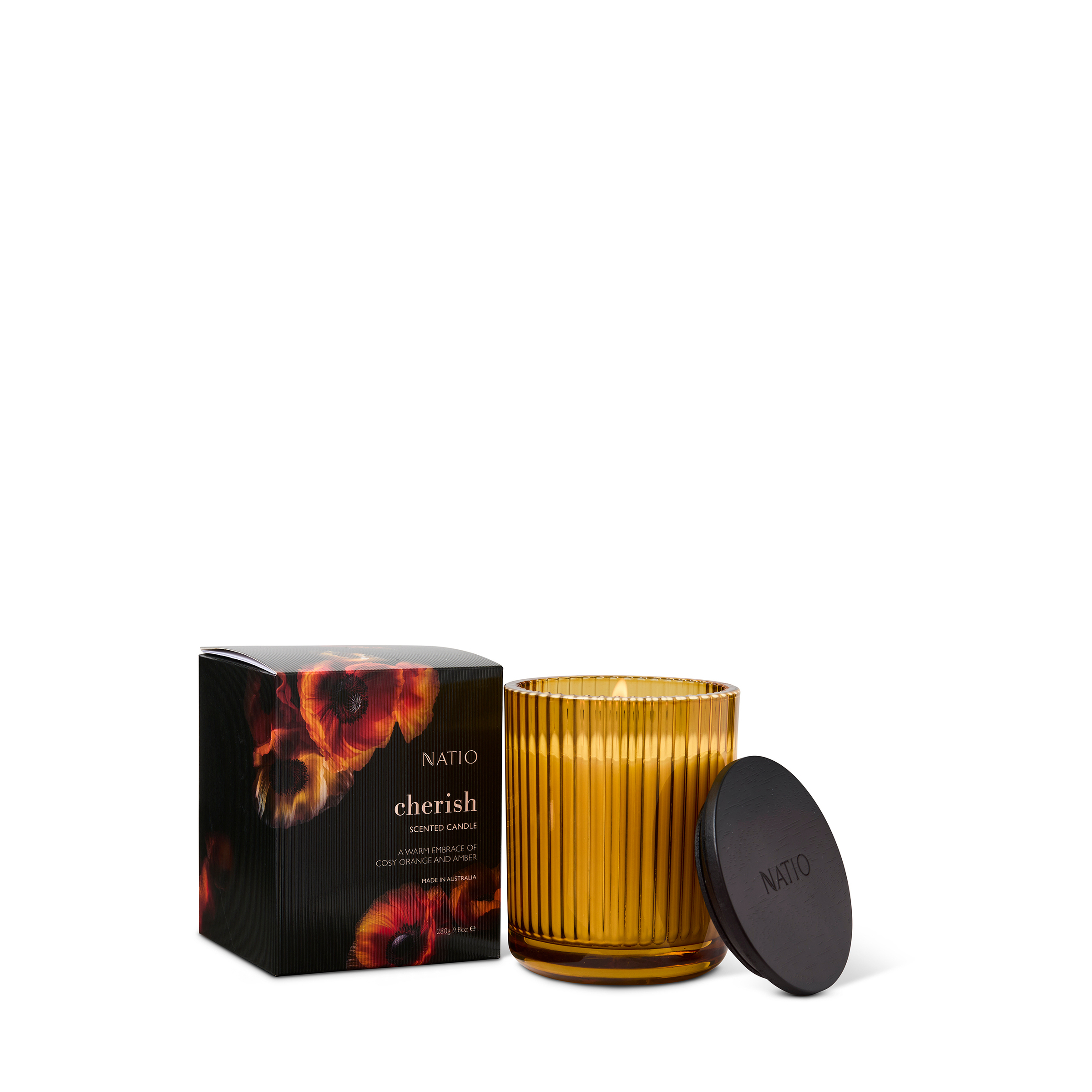 Natio Home Sanctuary Scented Candle Cherish 280g - Image 1