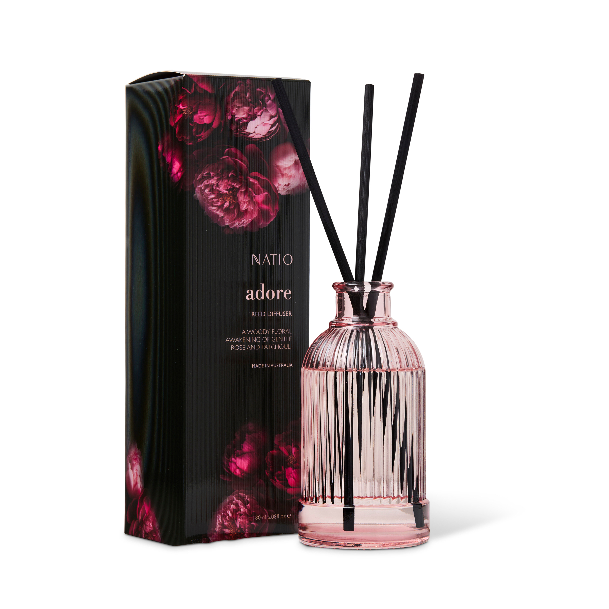 Natio Home Sanctuary Scented Reed Diffuser Adore 180 ml - Image 1