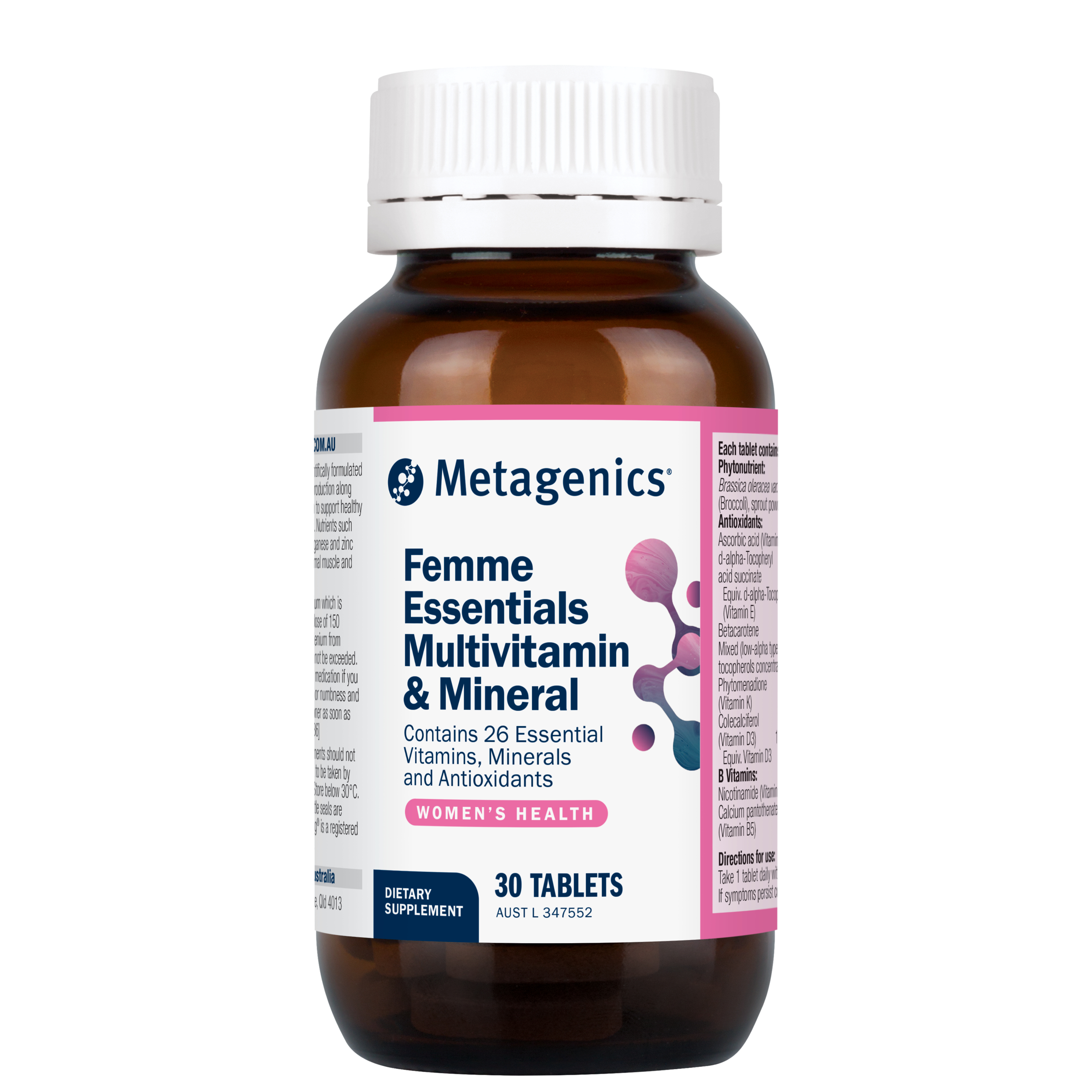Metagenics Femme Essentials 30 tablets