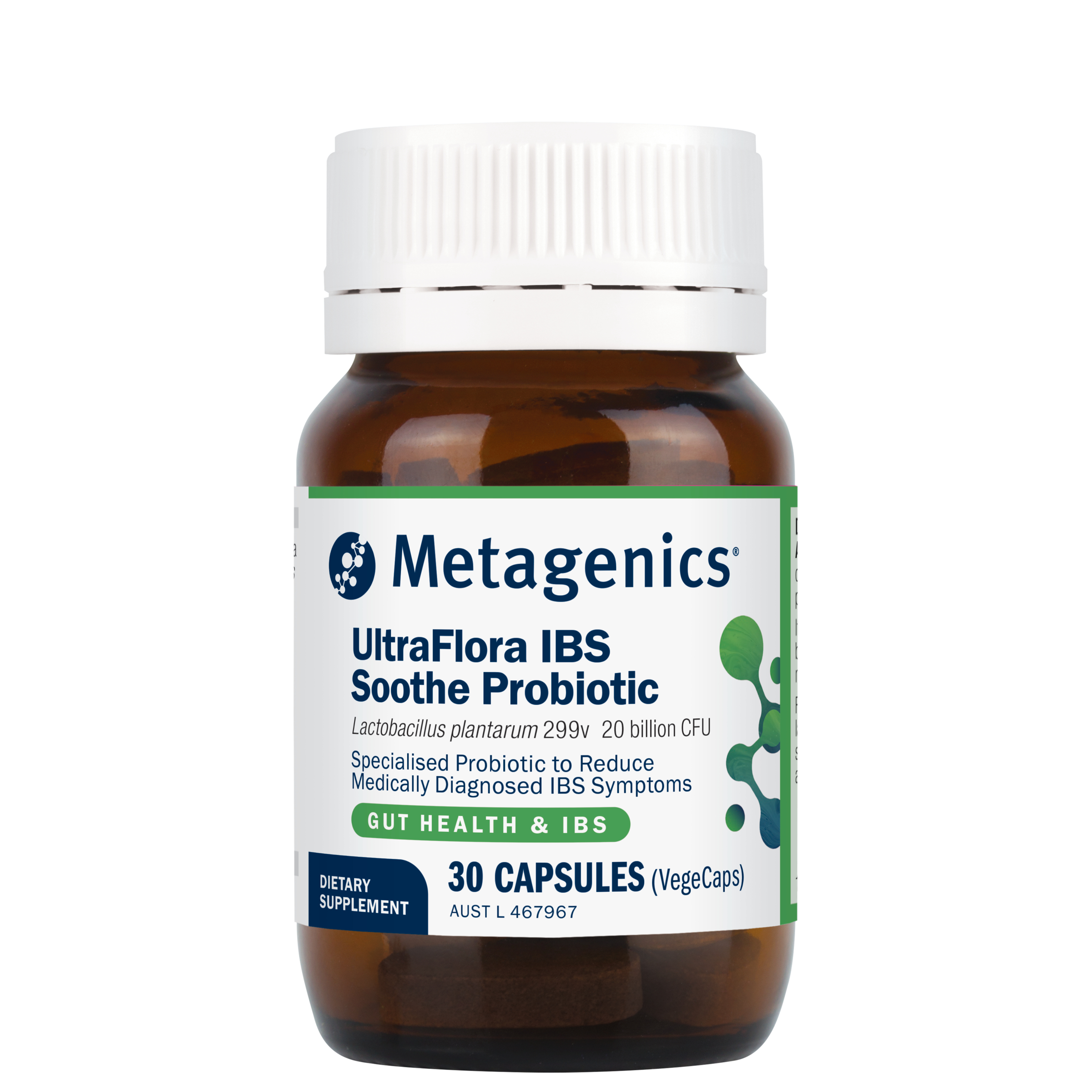 Metagenics Ultra Flora IBS Soothe Probiotic 30 capsules