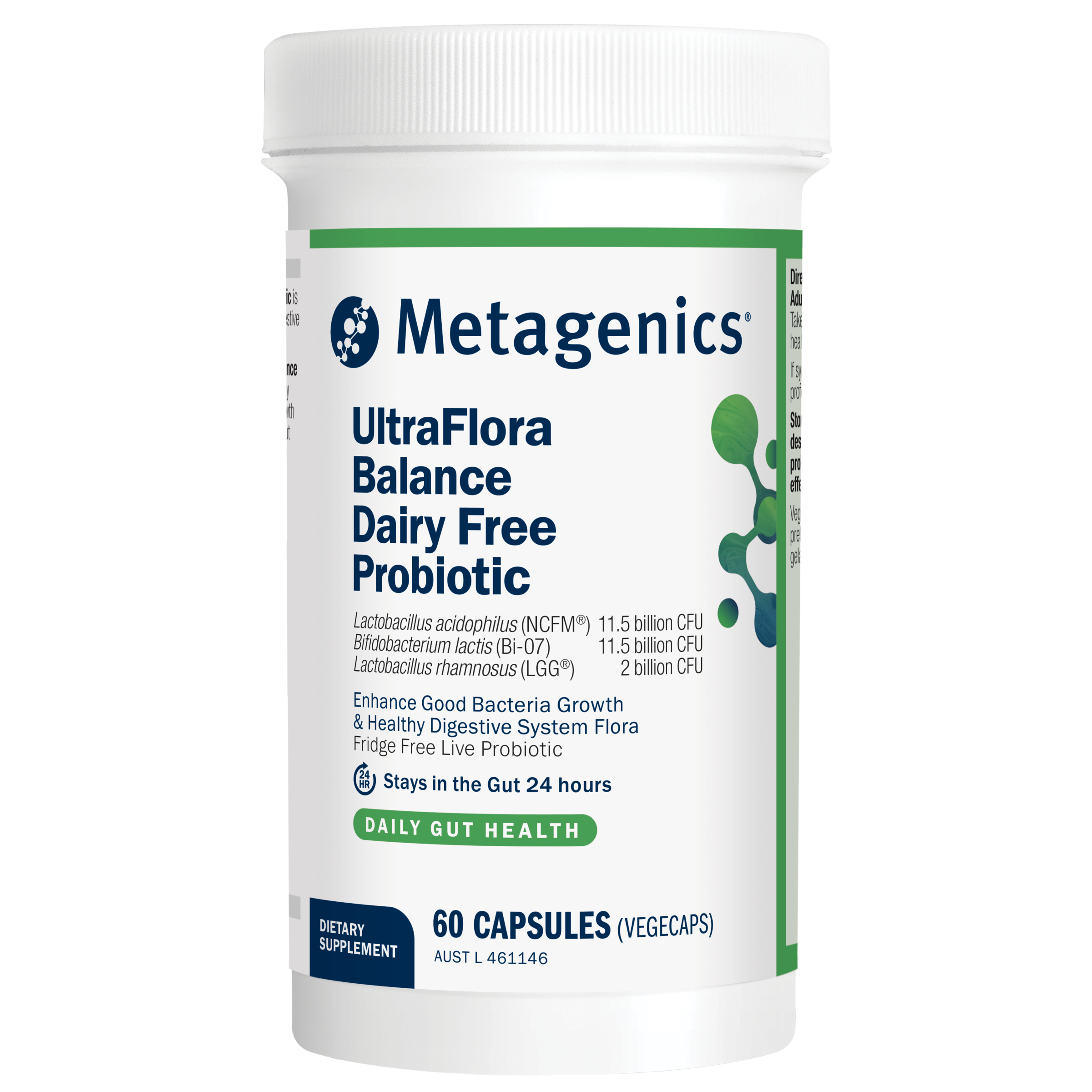 Metagenics Ultra Flora Balance Dairy Free Probiotic 60 capsules