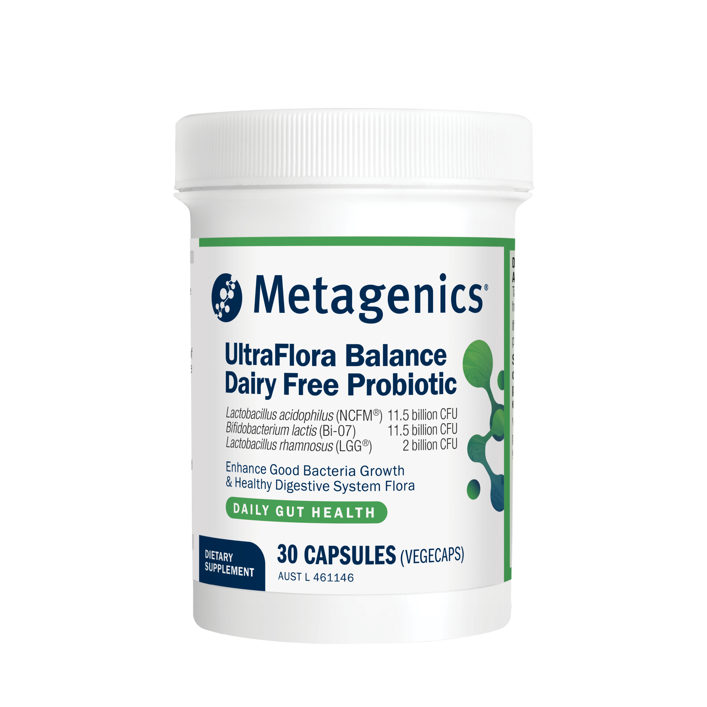 Metagenics Ultra Flora Balance Dairy Free Probiotic 30 capsules