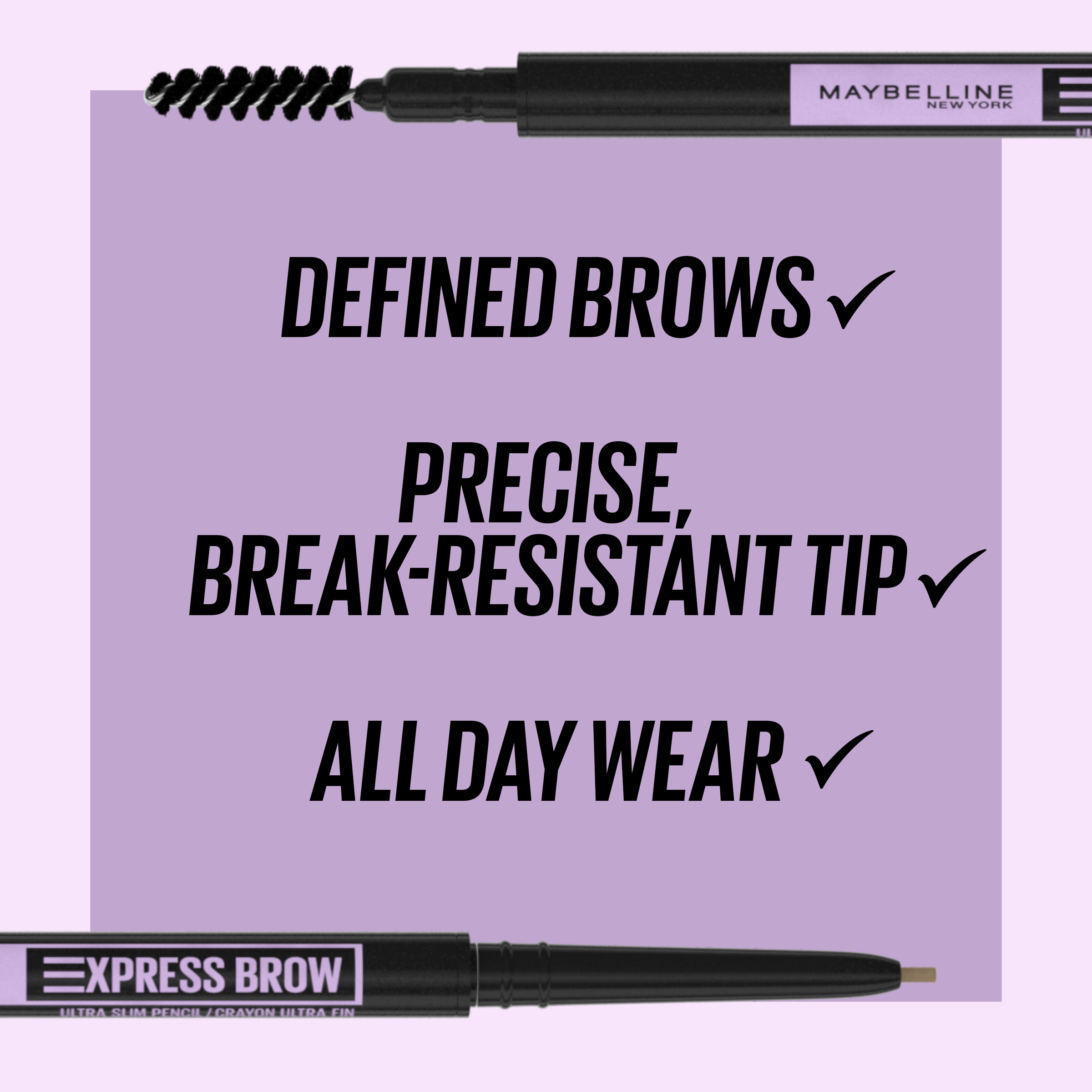 Maybelline Brow Ultra Slim 4.5 Ash Brown 1 each - Image 4