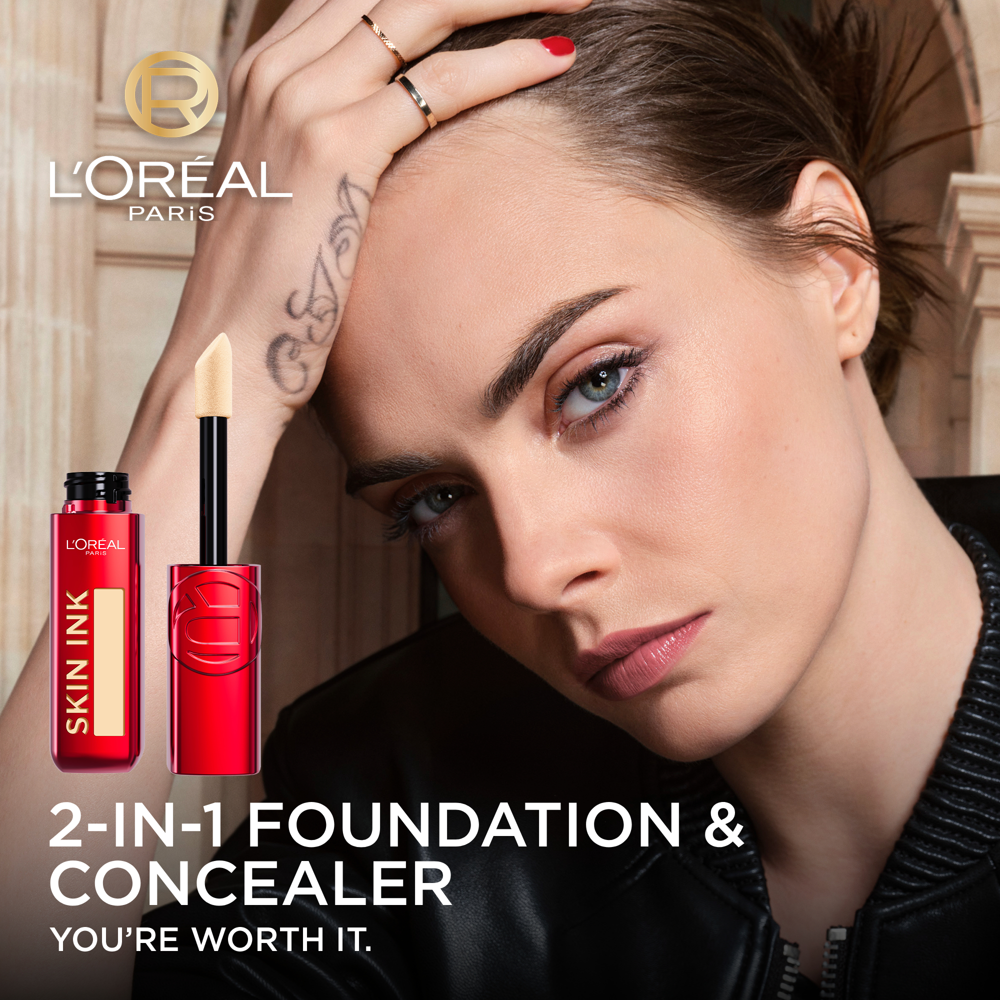 L'Oreal Paris Infallible Skin Ink Medium Warm 260 - 1 each - Image 4