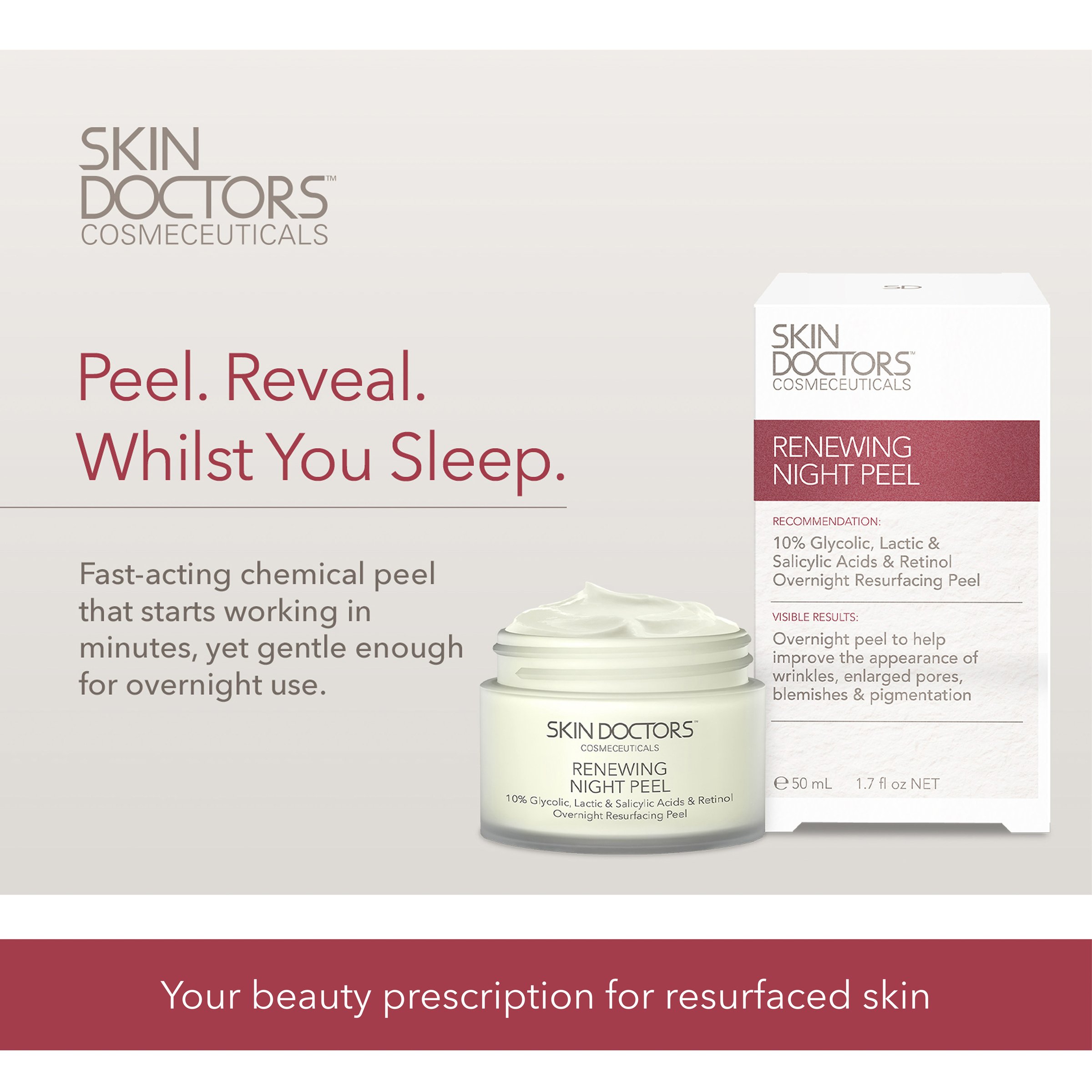 Skin Doctors Renewing Night Peel 50ml - Image 4