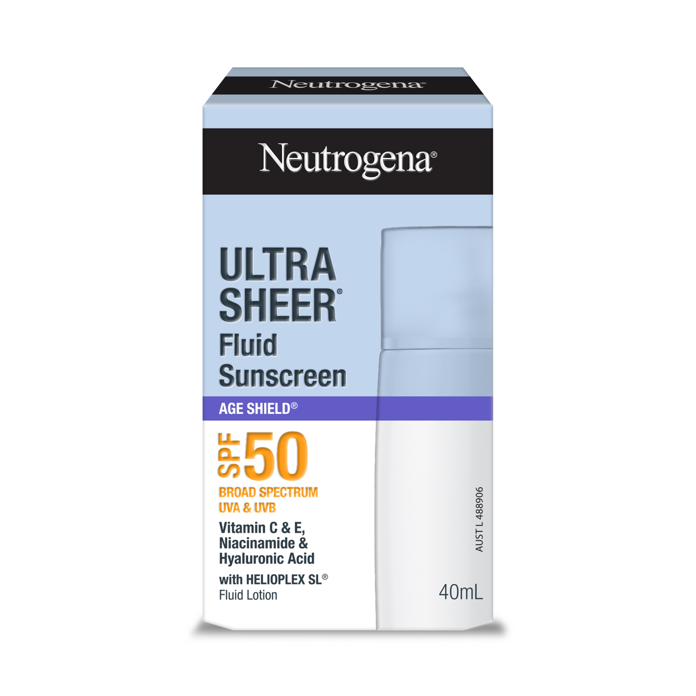 Neutrogena Ultra Sheer Age Shield SPF50 40ml - Image 2