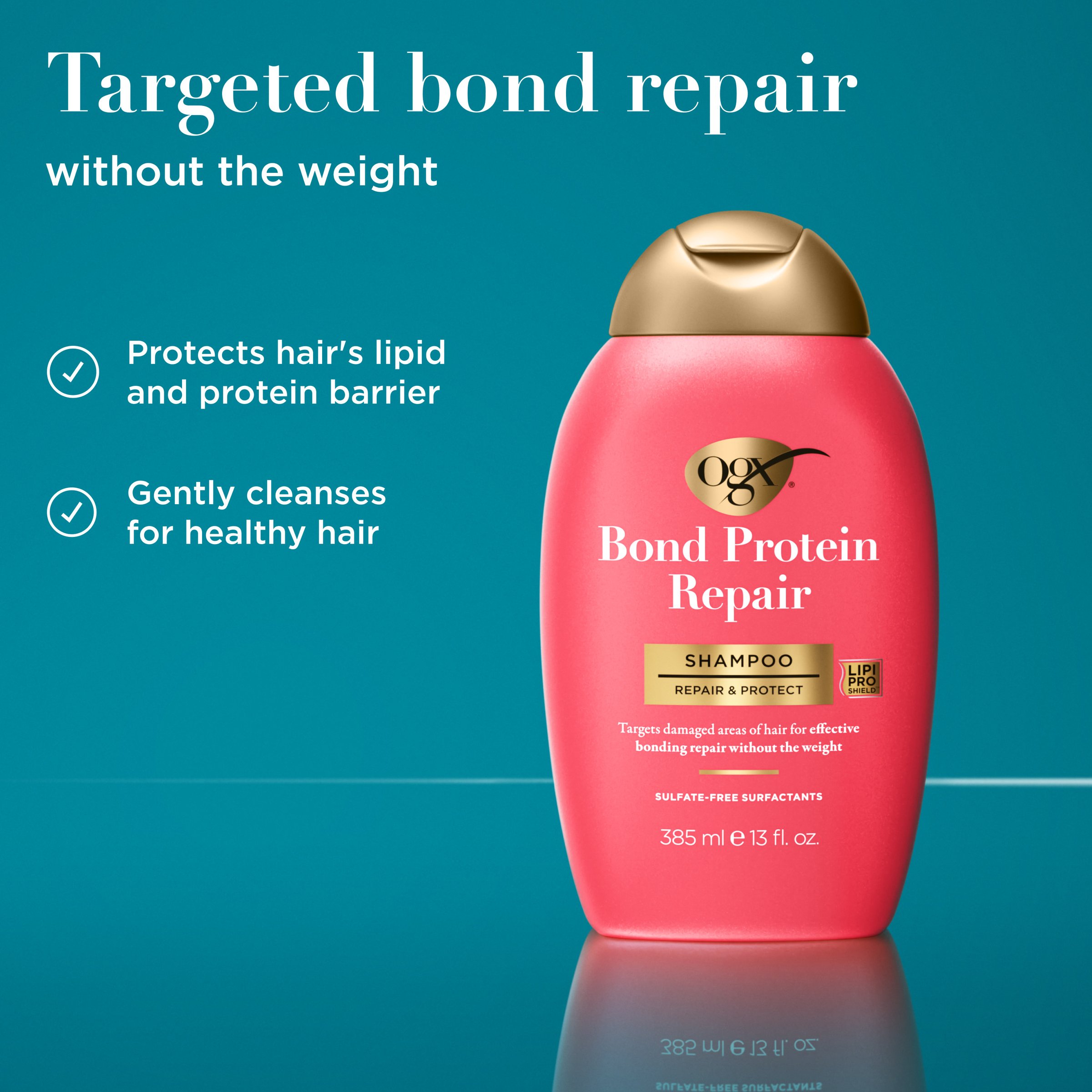 Ogx Bond Protein Repair Shampoo 385ml - Image 11