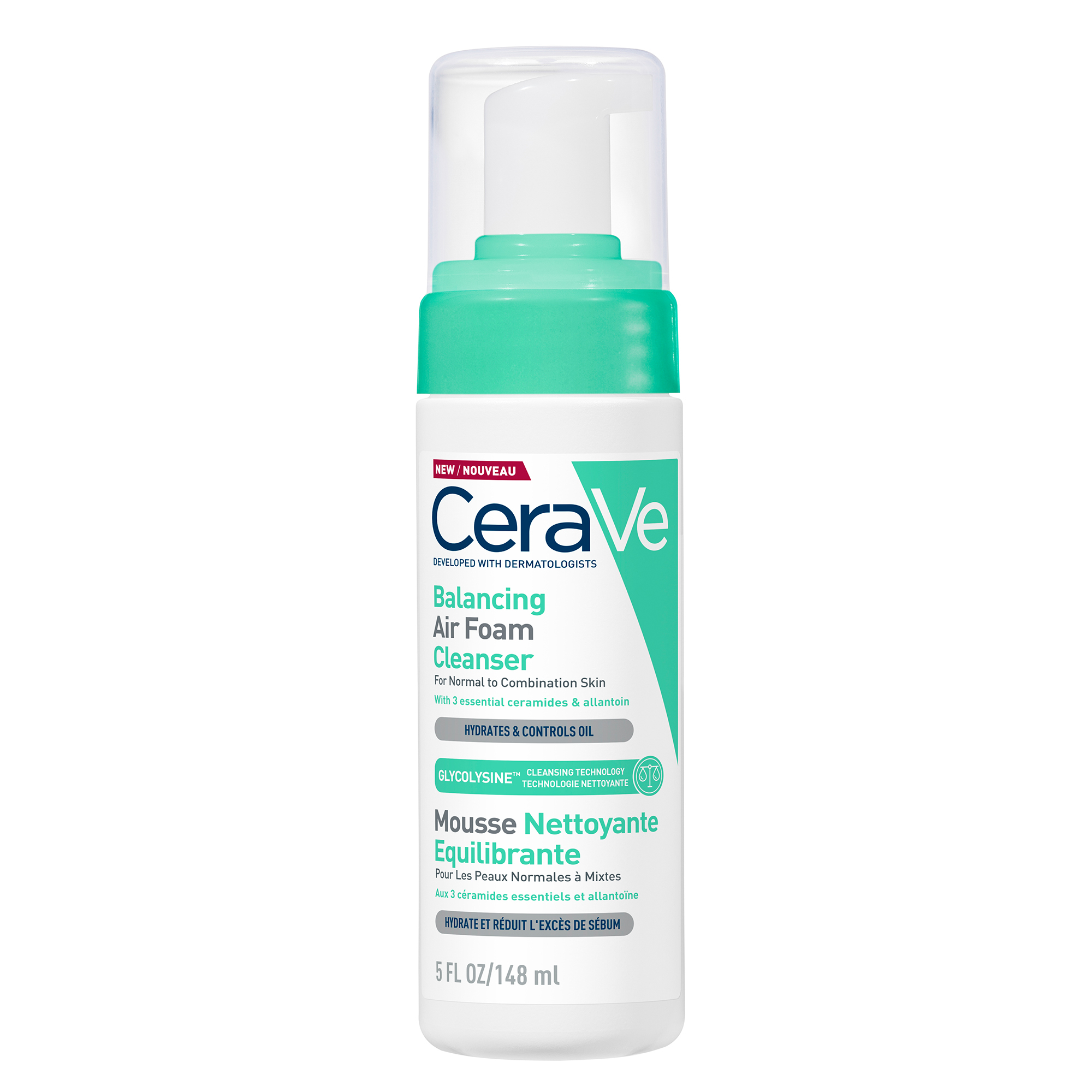 CeraVe Balancing Air Foam Cleanser 148ml - Image 1