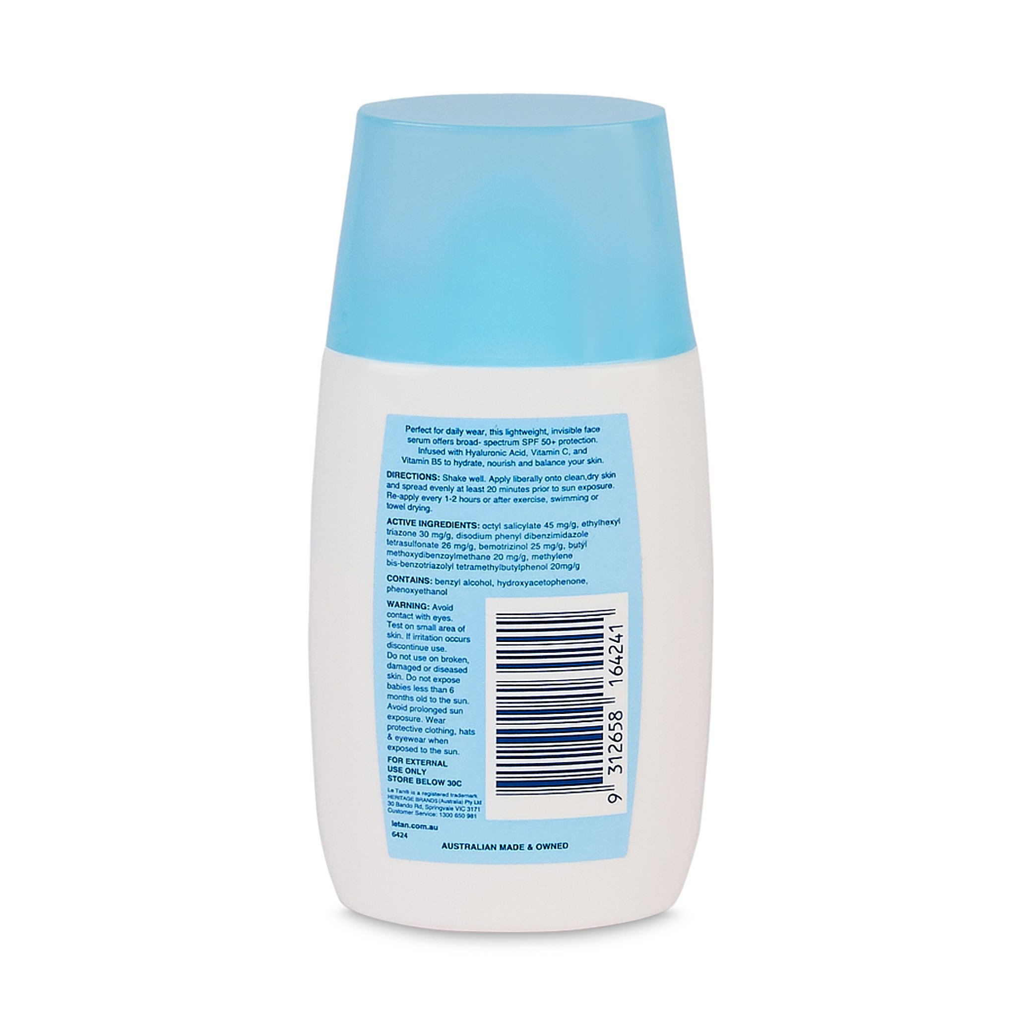 Le Tan SPF50+ Invisible Face Serum 40ml - Image 2