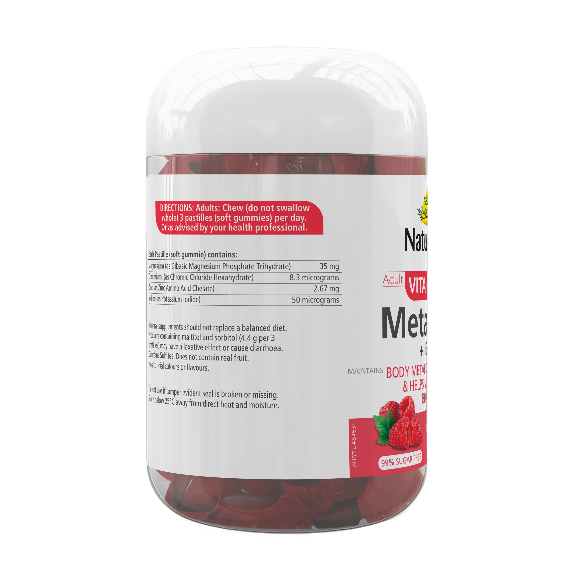 Nature's Way Adult Vita Gummies Metabolism+Energy 70 pastilles - Image 2