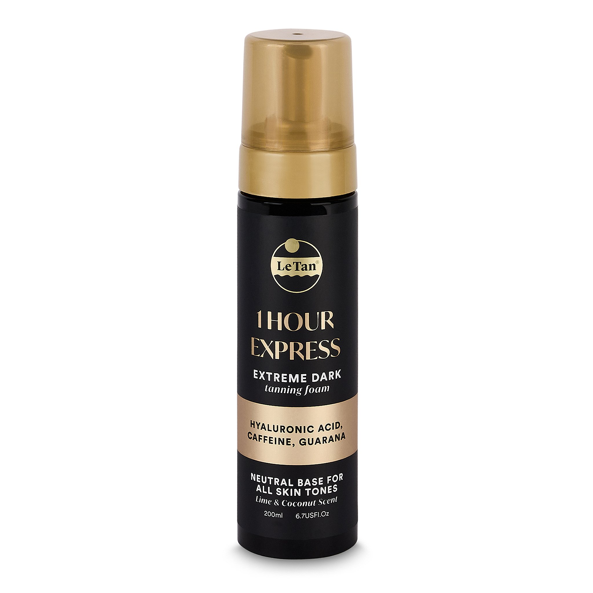 Le Tan 1 Hour Express Extreme Dark Tanning Foam 200ml - Image 1