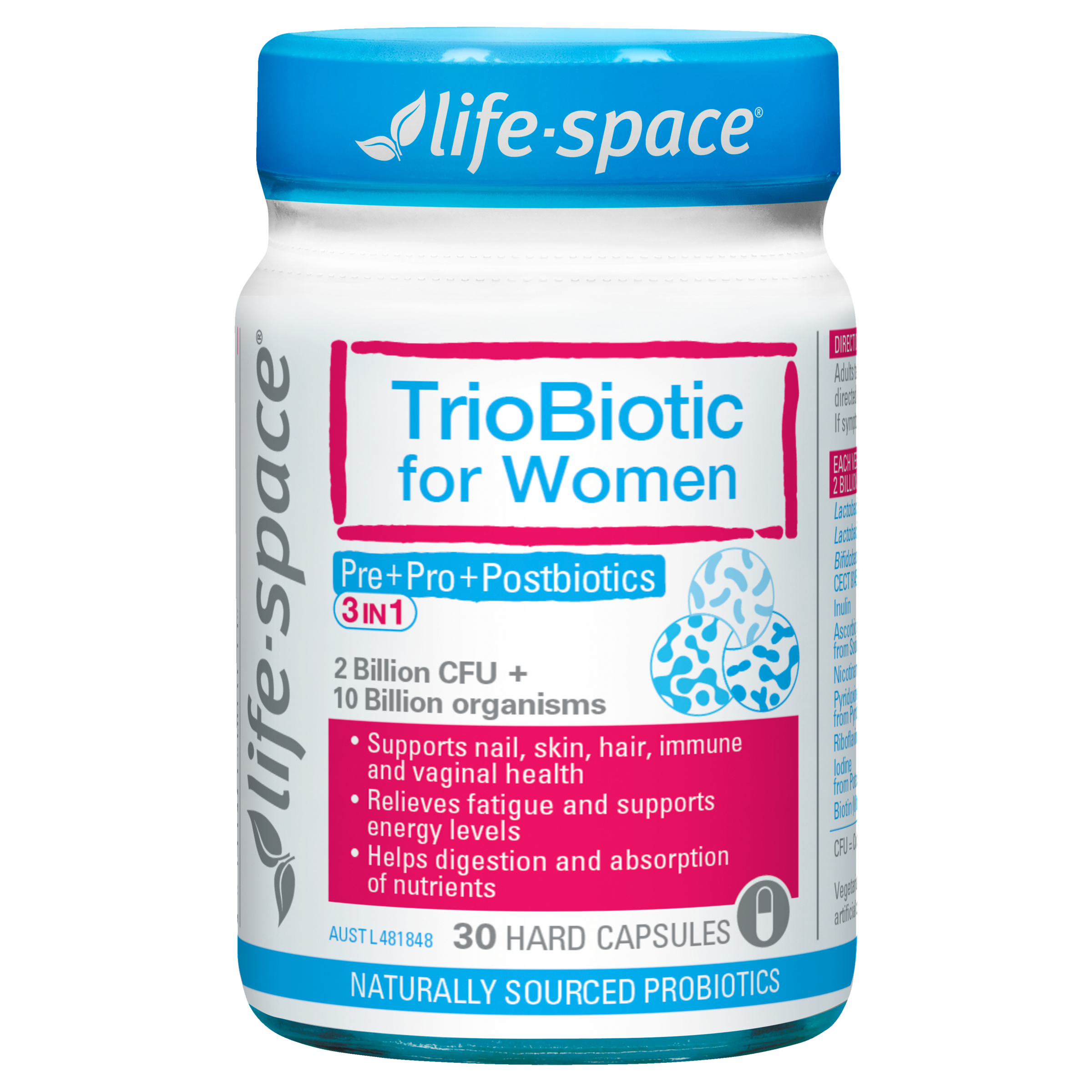 Life-Space Triobiotic for Women 30 capsules - Image 1