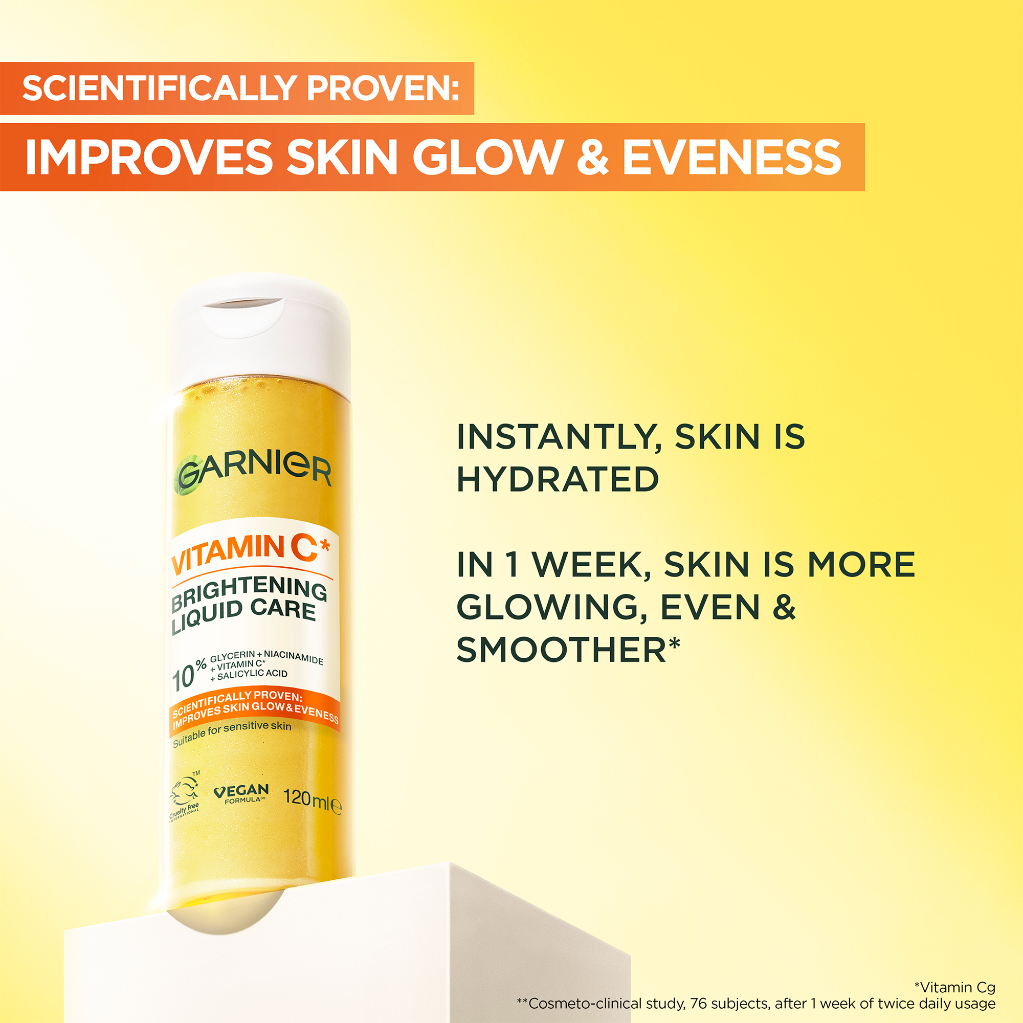 Garnier Vitamin C Liquid Care 120ml - Image 2