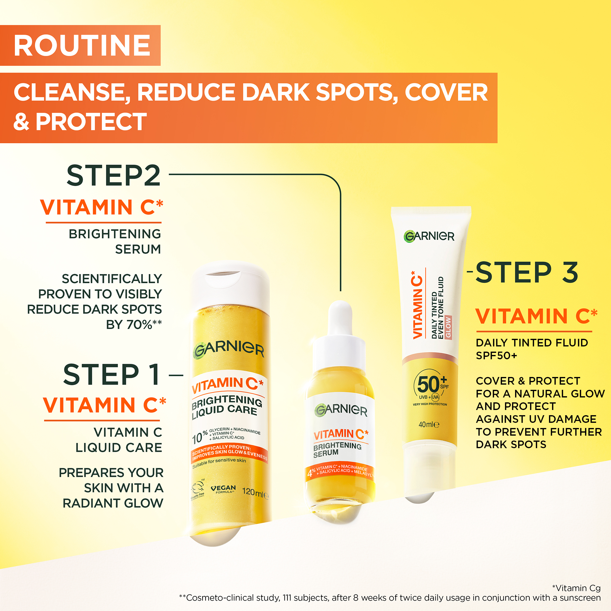 Garnier Vitamin C Liquid Care 120ml - Image 5
