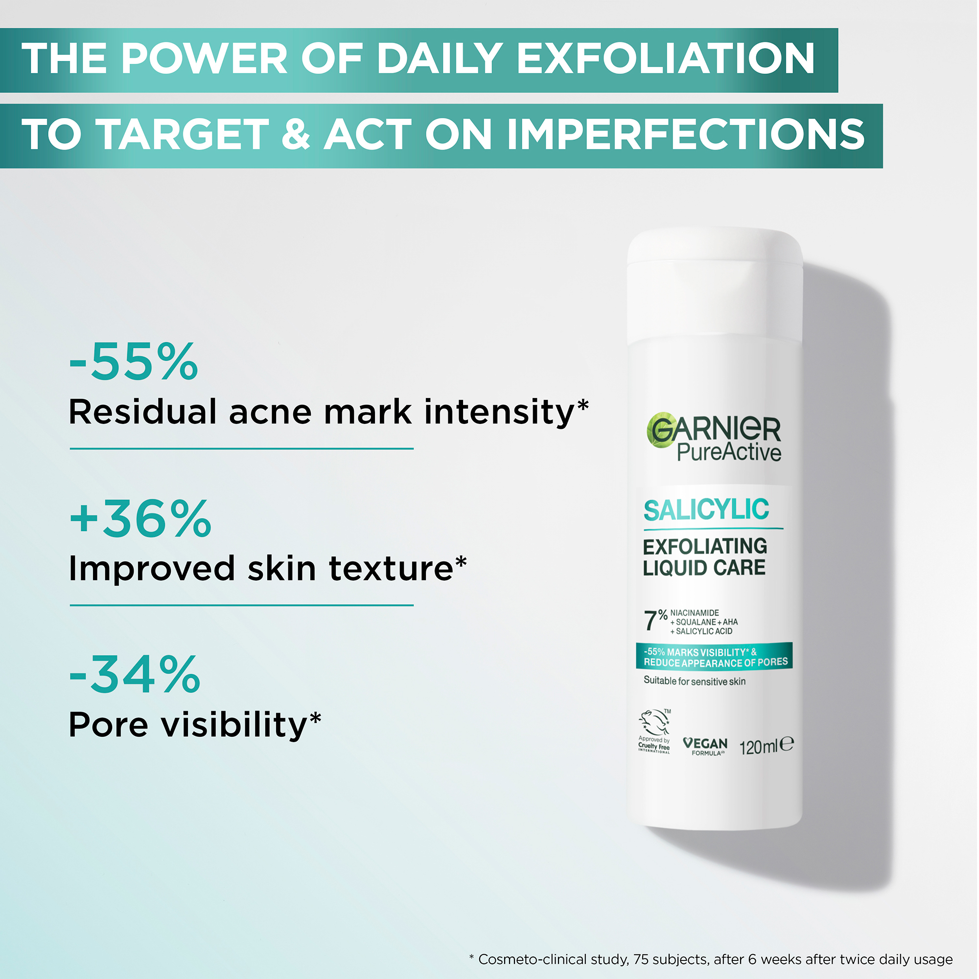 Garnier Pure Active Liquid Care 120ml - Image 2