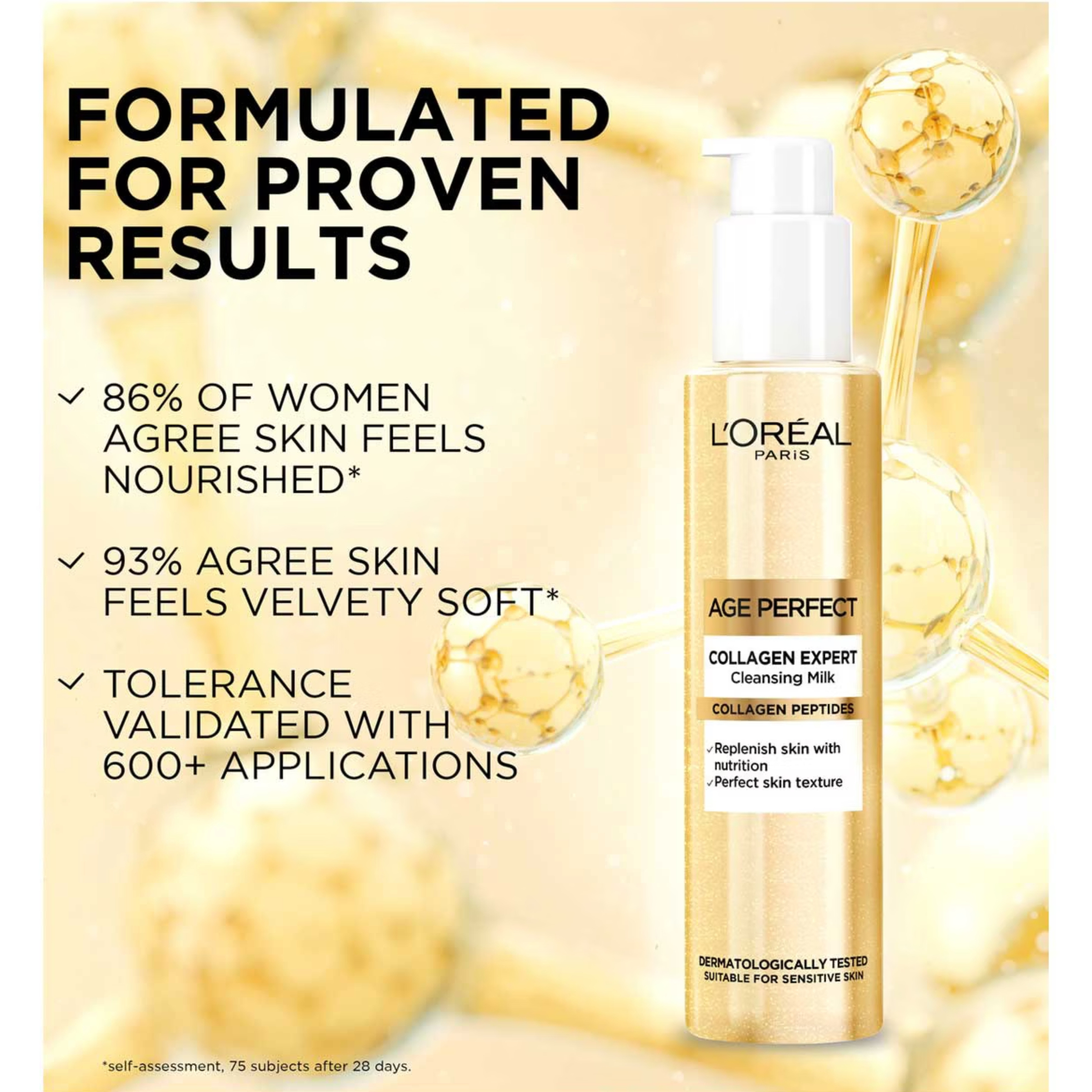 L'Oreal Paris Age Perfect Collagen Cleanser 150ml - Image 2